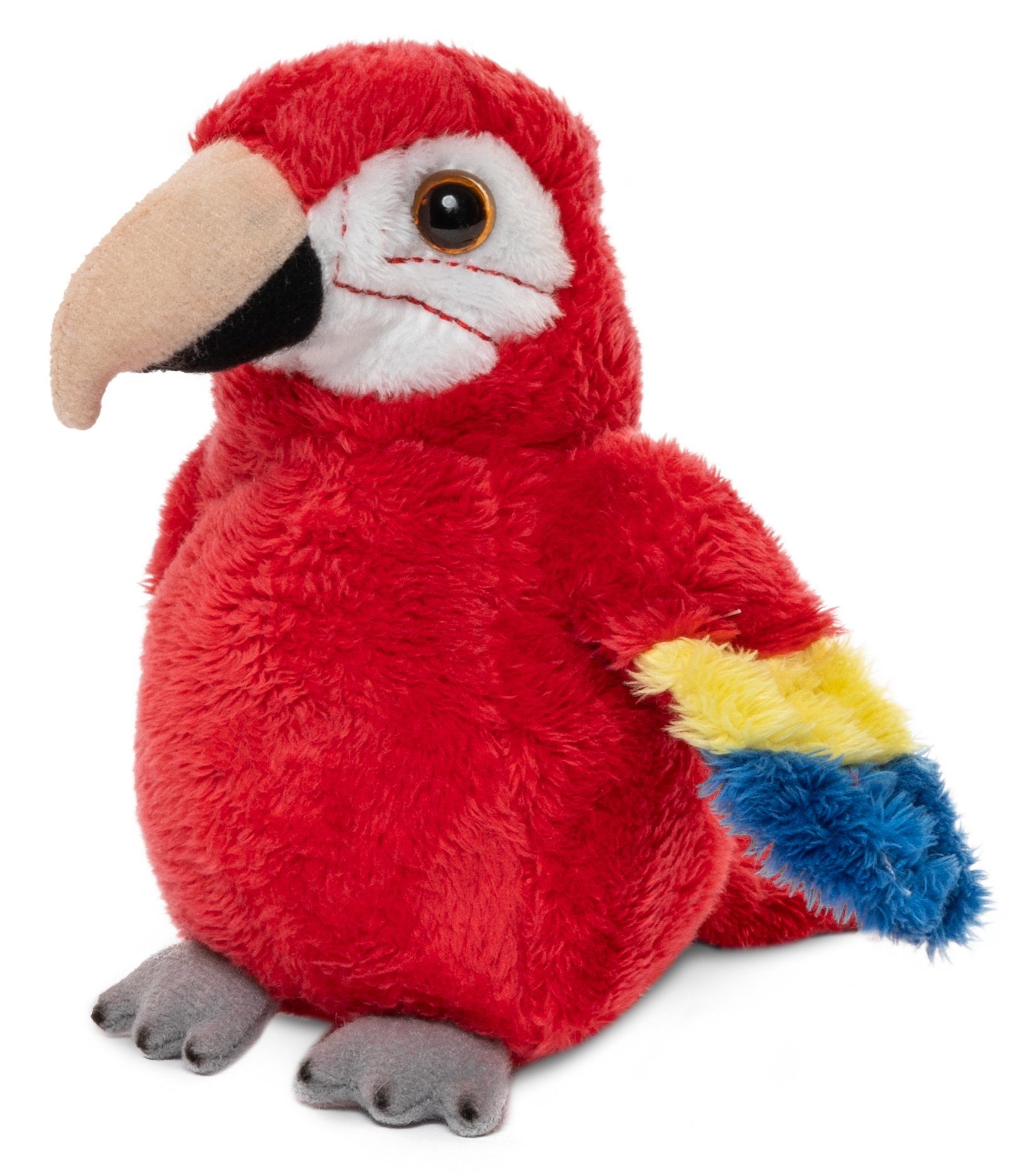 Uni-Toys - Ente mit Stimme - 16 cm (Länge) - Plüsch-Vogel