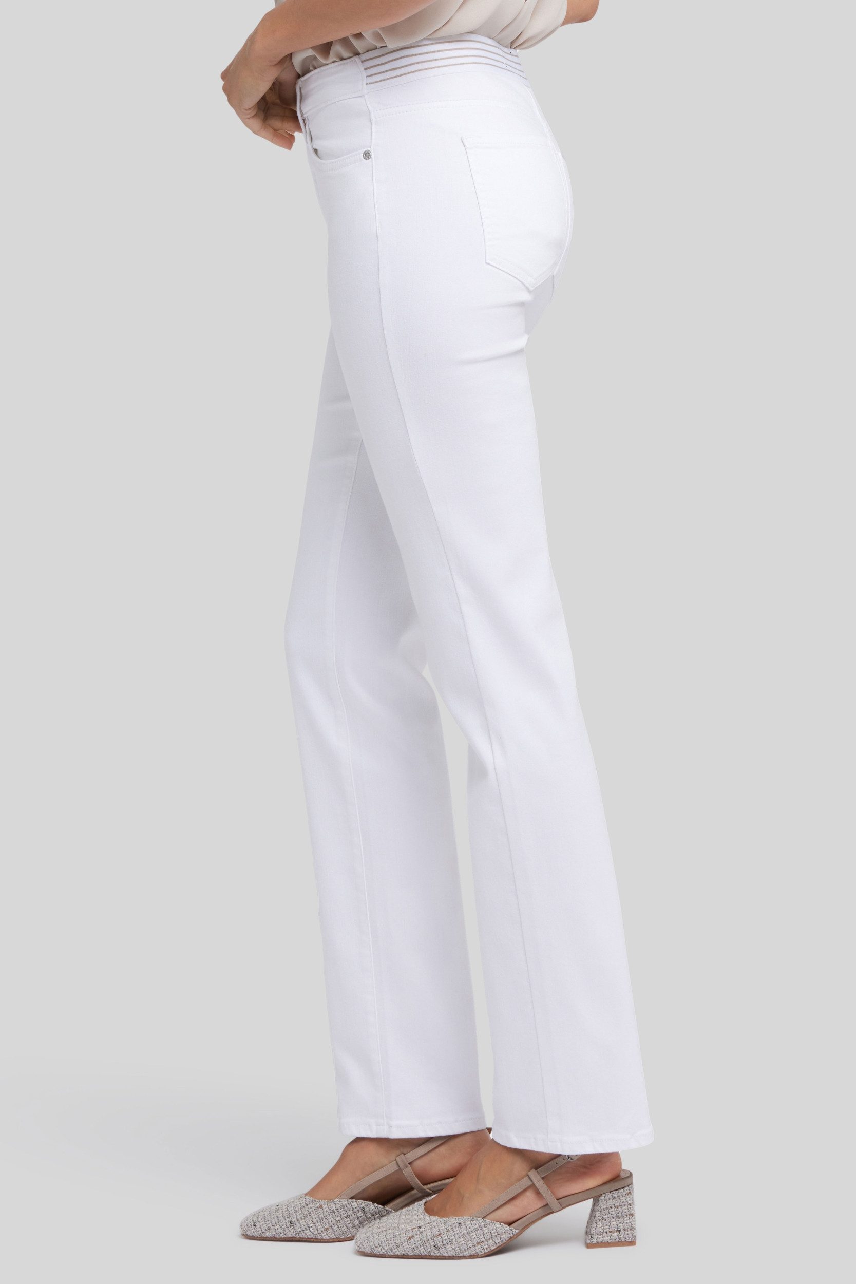 NYDJ Straight-Jeans No Gapper™ Marilyn Straight Jeans in kurzegröße in Sure Stretch® Denim