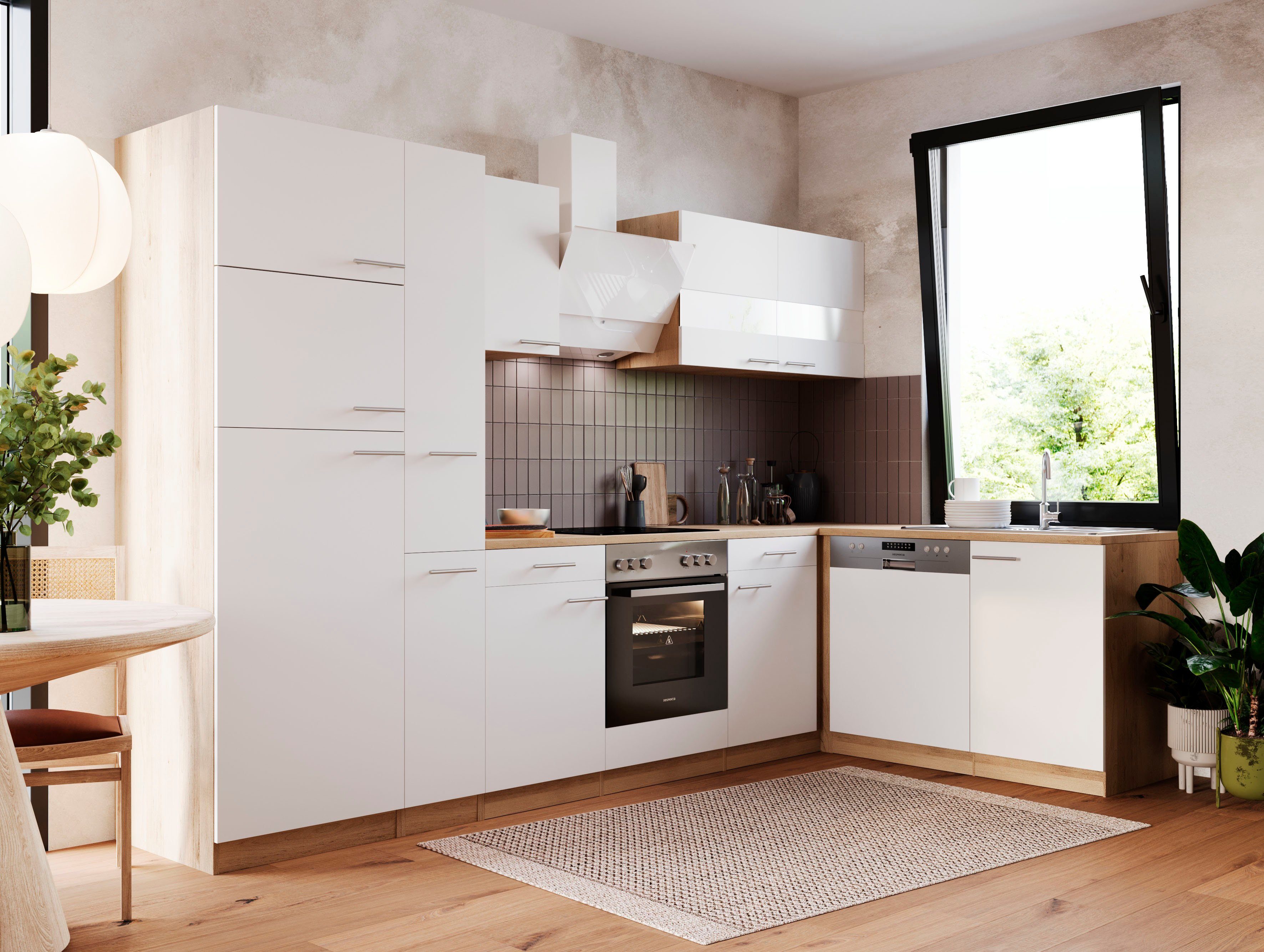 RESPEKTA Winkelküche Merle, Breite 310 cm, günstig online kaufen