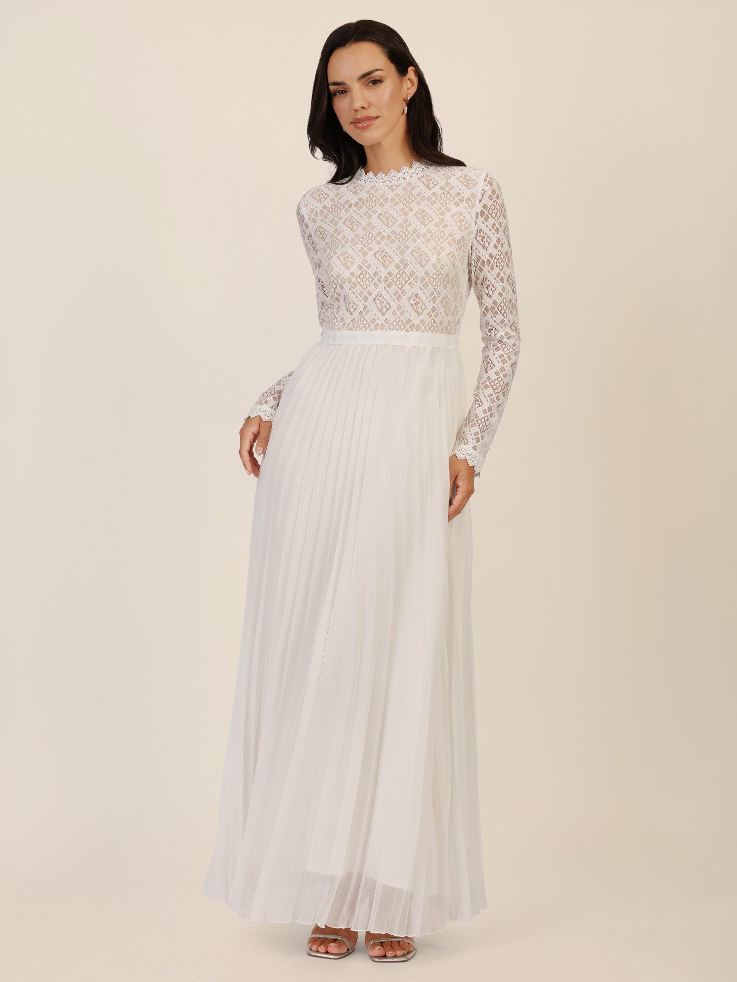 Apart Abendkleid mit Plisseerock günstig online kaufen