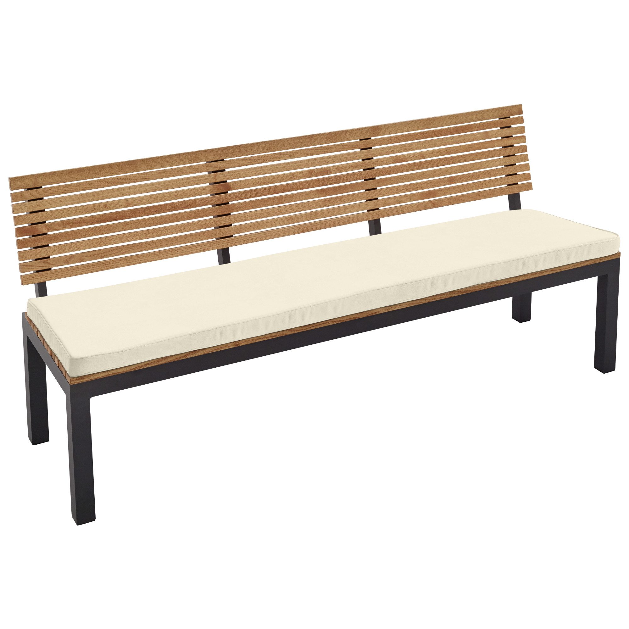 memo Stuhl Auflage Sassa L8668 Gartenbank 146cm natur