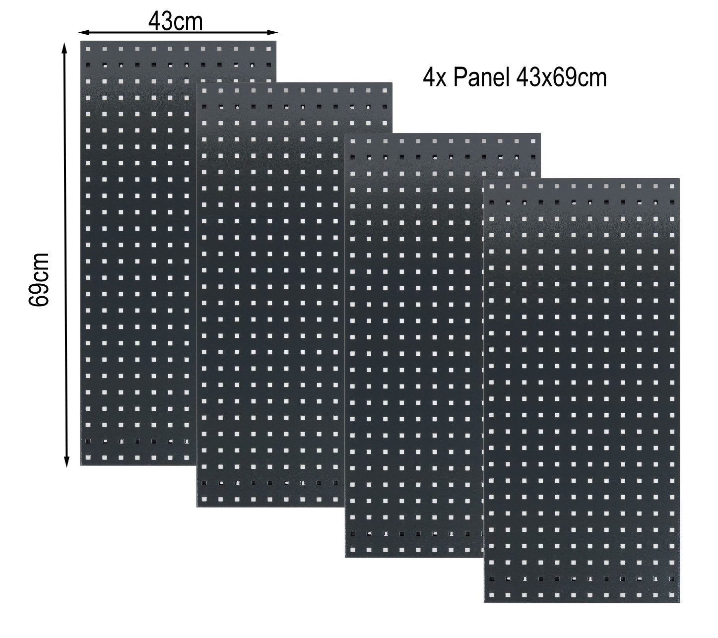 Quick Star Kaminholzregal Einlegeboden 69x43cm 4er Set, (4-St), Passend für günstig online kaufen