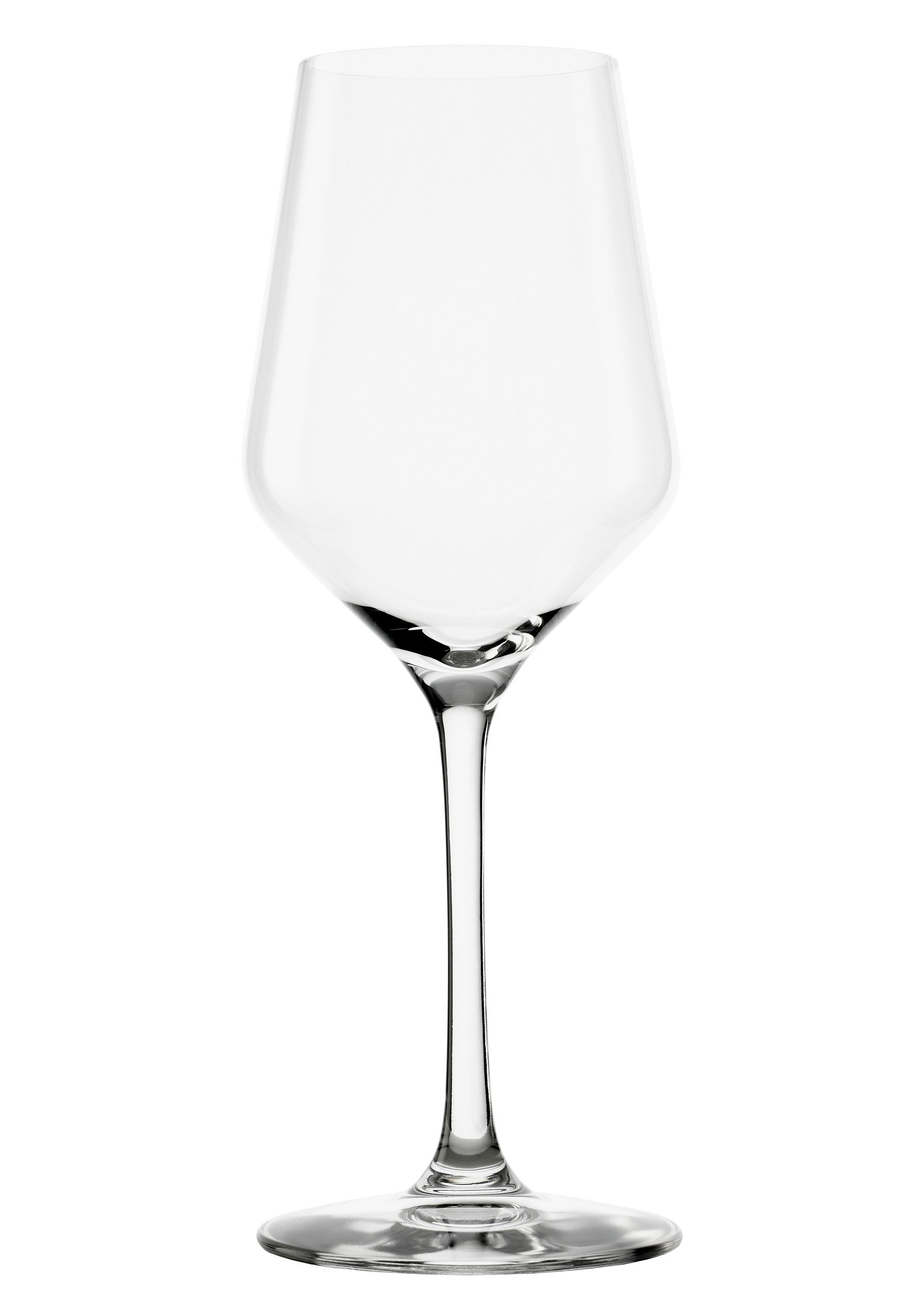 Stölzle Weißweinglas REVOLUTION, 6-tlg., Glas, Maschinen-Zieh-Verfahren, 6-teilig