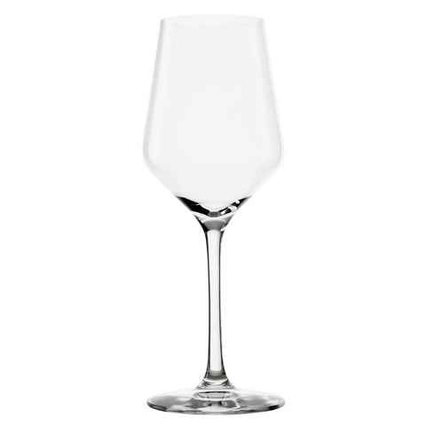 Stölzle Weißweinglas REVOLUTION, Glas, Maschinen-Zieh-Verfahren, 6-teilig