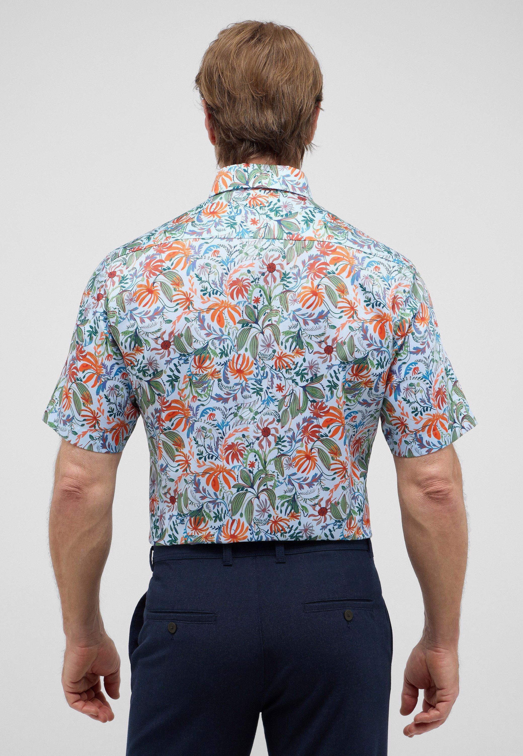 Eterna Kurzarmhemd MODERN FIT NON IRON (bügelfrei) günstig online kaufen