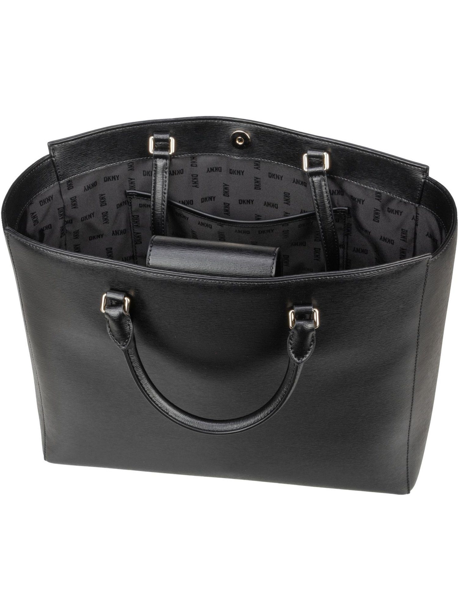 DKNY Shopper Paige Sutton Tote Book Leather