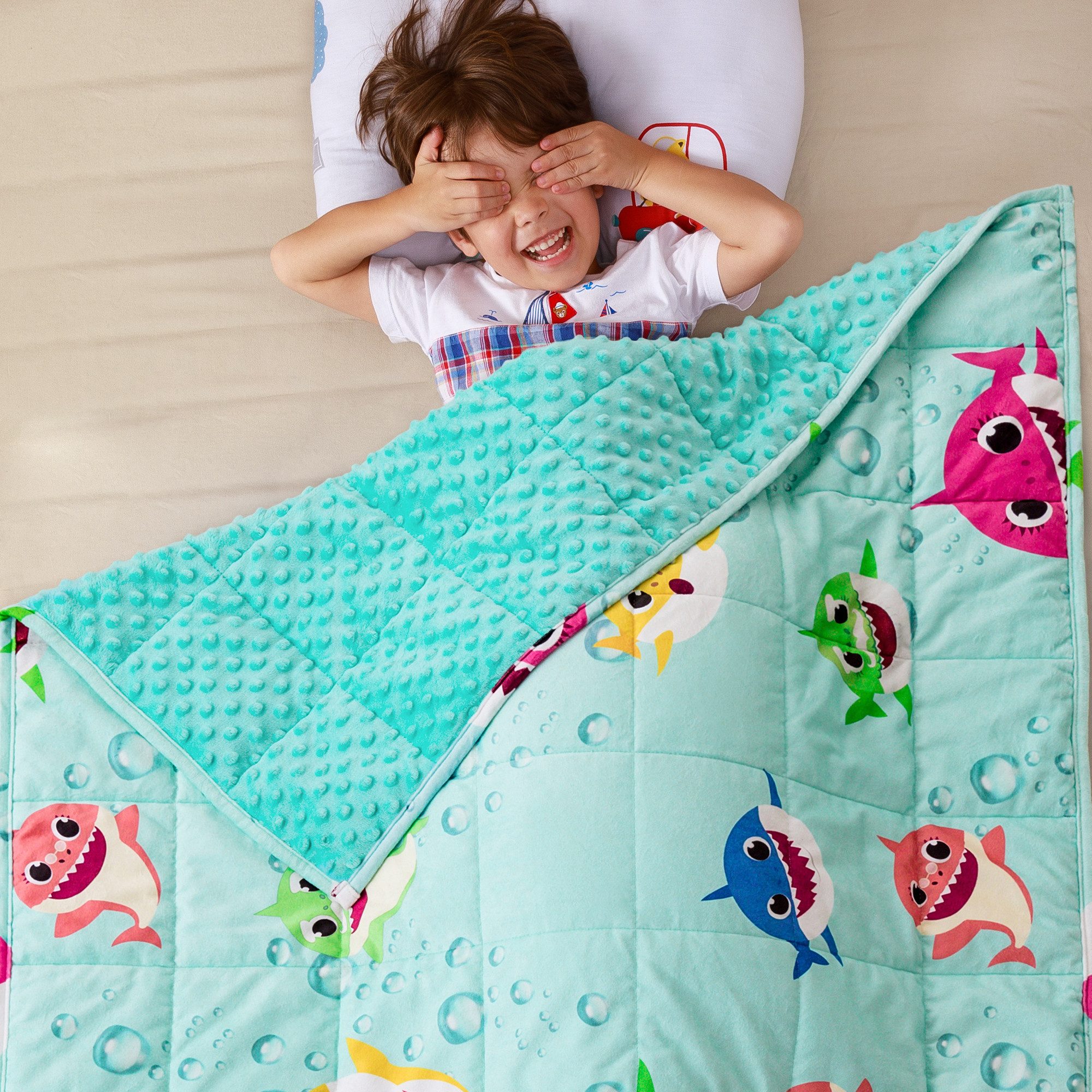 SiviO Gewichtsdecke Kinder Therapie-Bettdecke Weiche Kuschelige günstig online kaufen