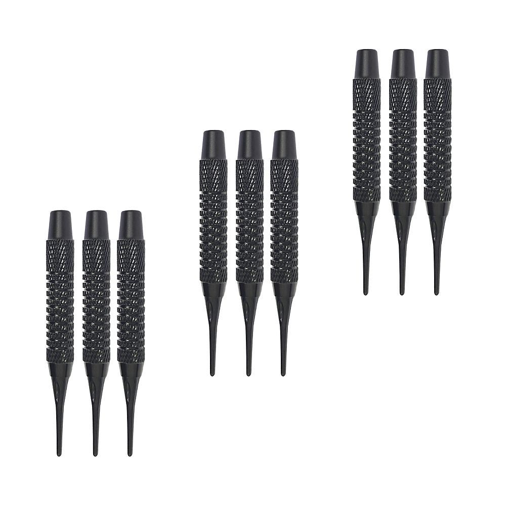 Kings Dart Softdarts Dart Barrel-Set Softdart, Quer-Rillen für sicheren Halt beim Wurf