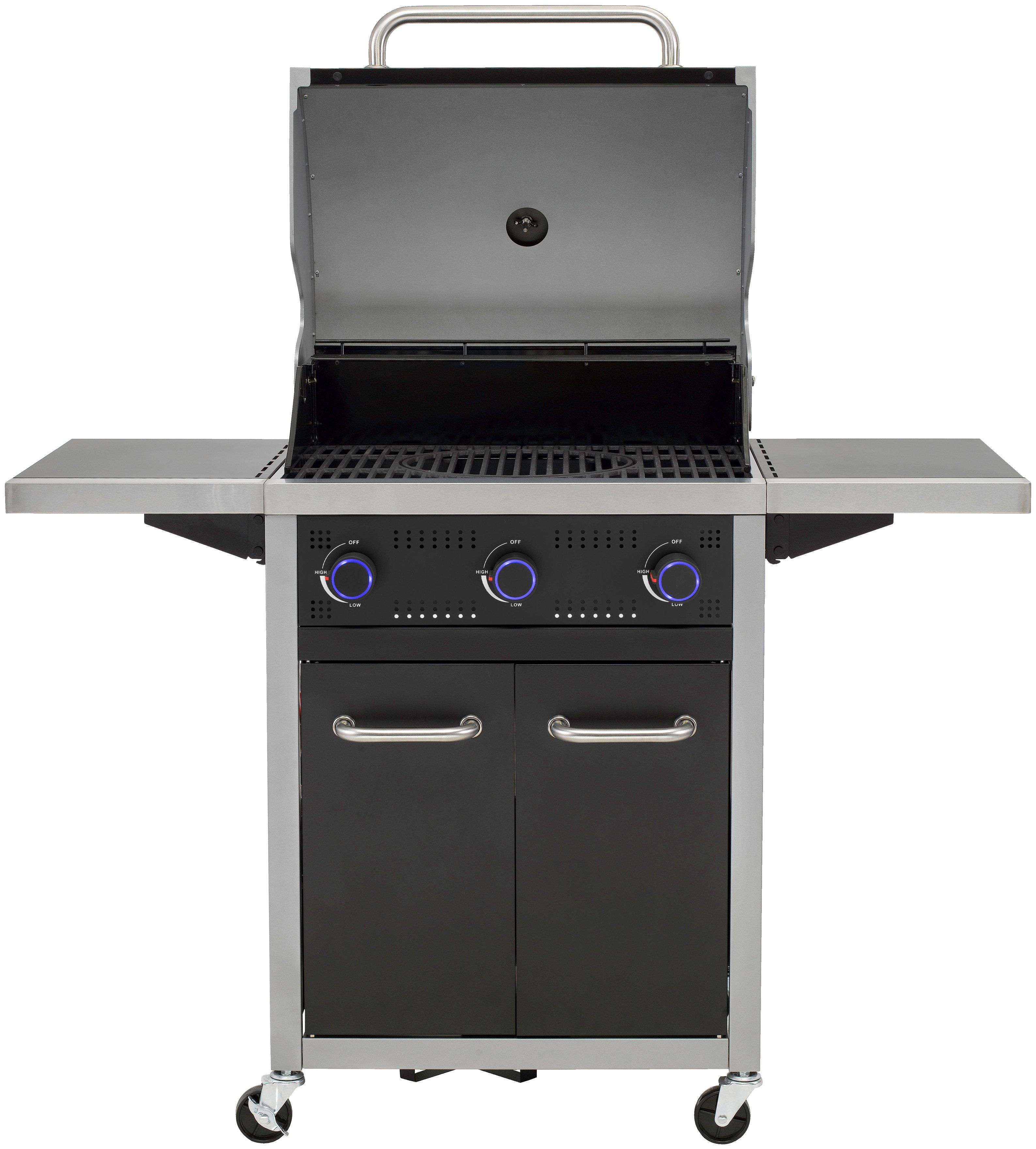 Tepro Gasgrill Seattle 3, BxTxH: 128x63x114 cm