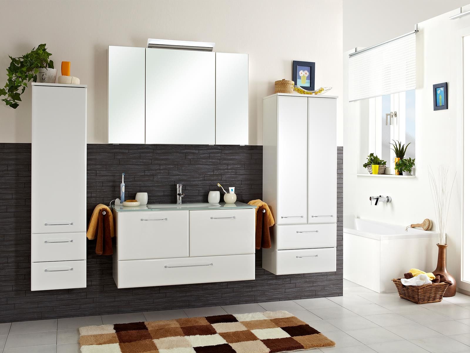 PELIPAL Badezimmer-Set, (5-teilig, 5-St)