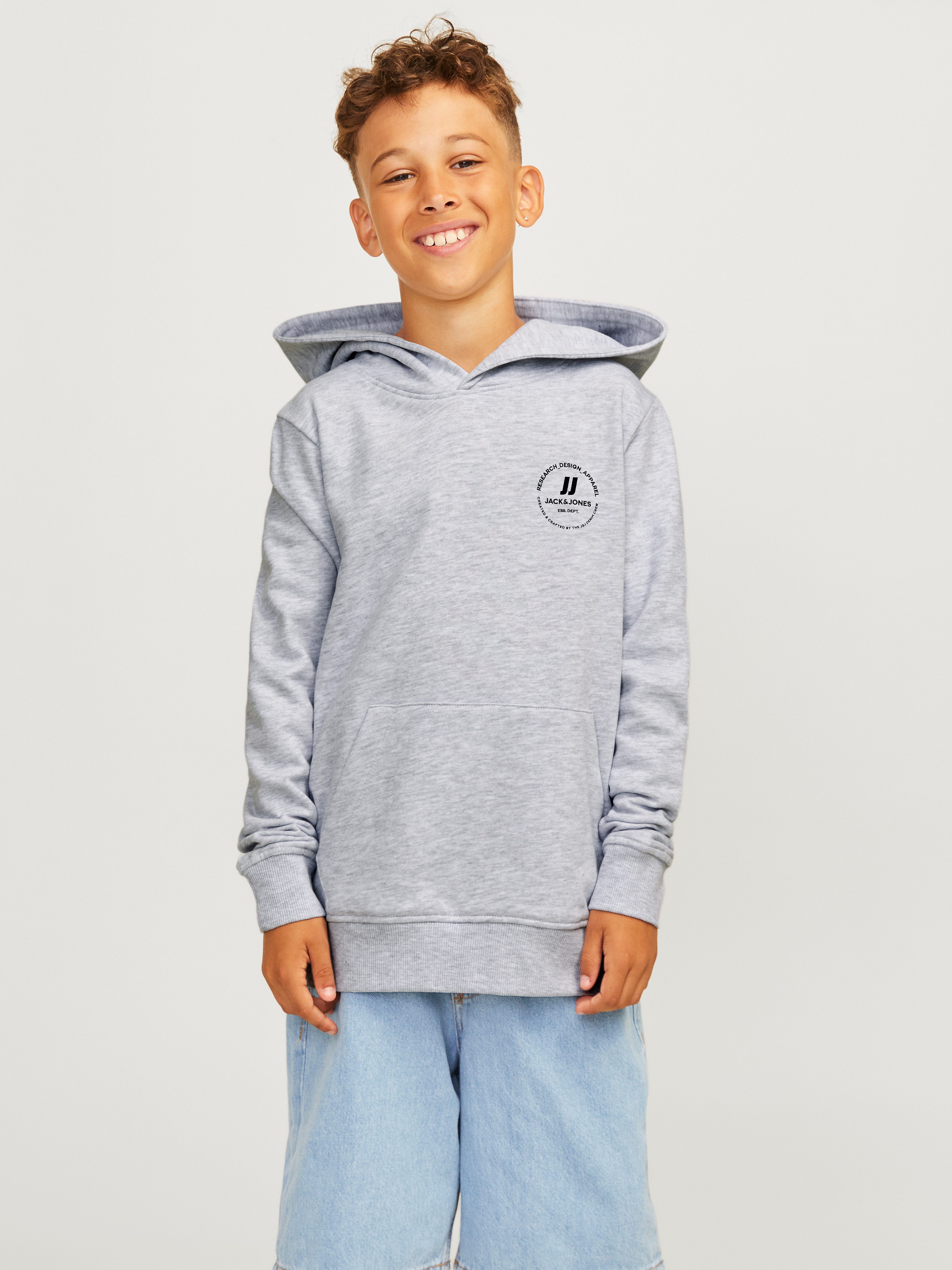 Jack & Jones Junior Kapuzensweatshirt JJESWIFT SWEAT HOOD NOOS JNR