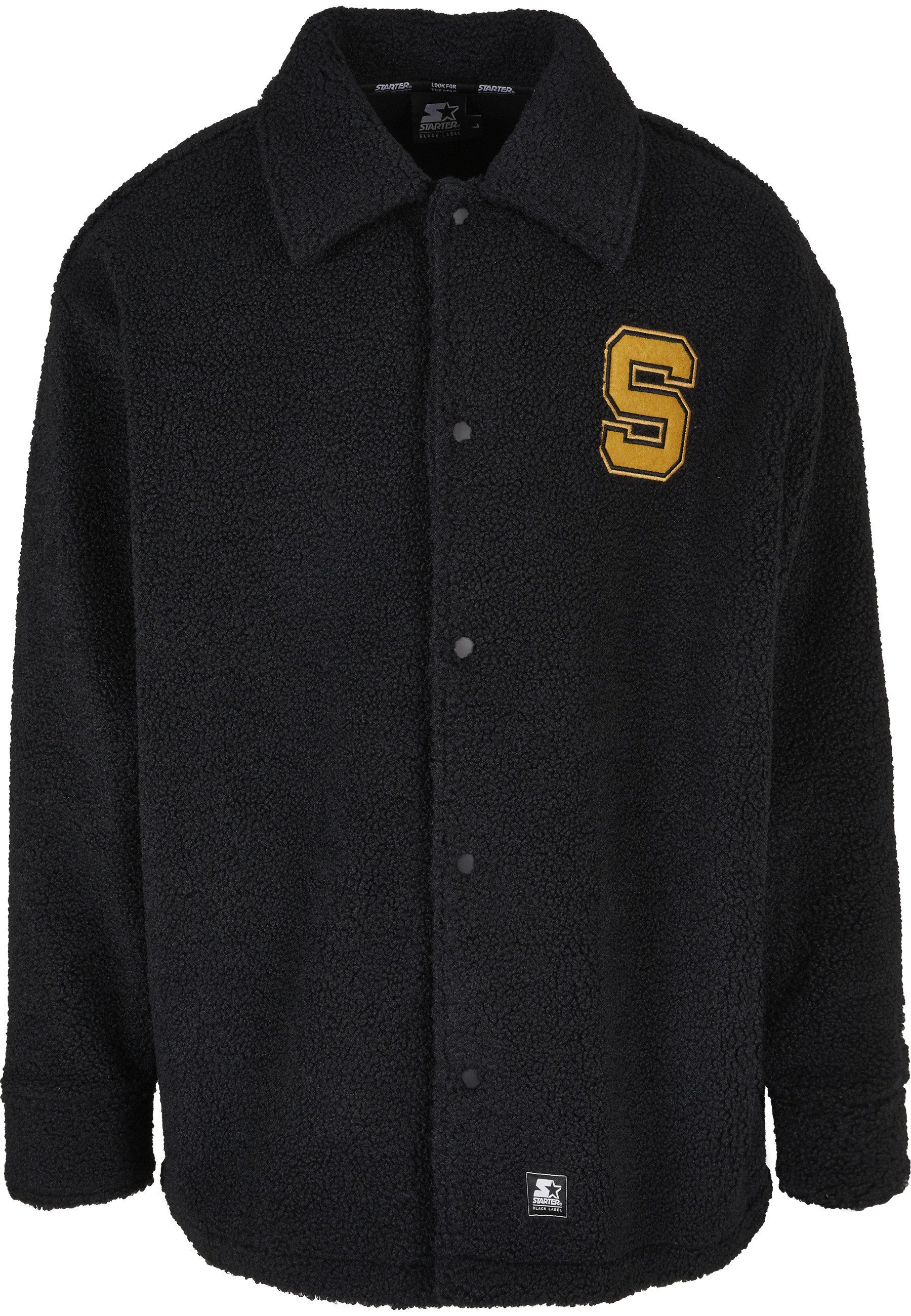 Starter Black Label Winterjacke Starter Black Label Herren Starter Sherpa Shirt Jacket (1-St)