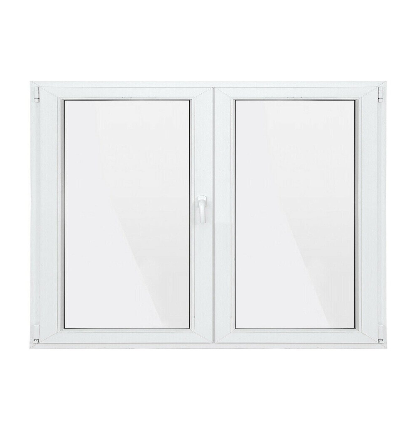 SN DECO GROUP Kunststofffenster Fenster 2 Flügel, 1200x1200, 2fach
