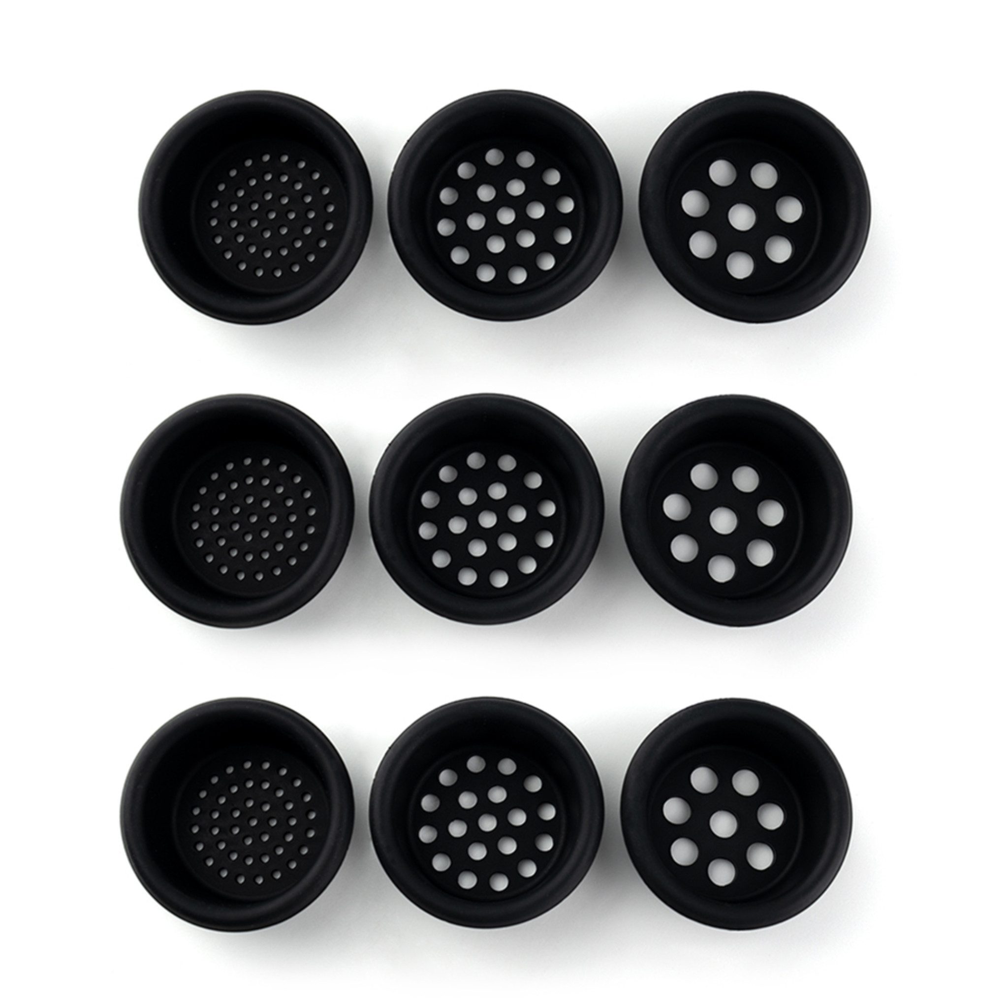 Ankerkraut Gewürzbehälter Korkenglas Streuaufsatz, 3er-Set 3 x 3 Lochgrößen günstig online kaufen