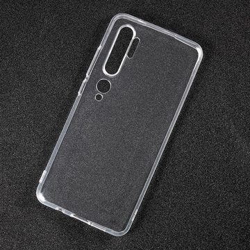 CoverKingz Handyhülle Xiaomi Mi Note 10 Handy Hülle Silikon Cover Schutzhülle Soft Case klar