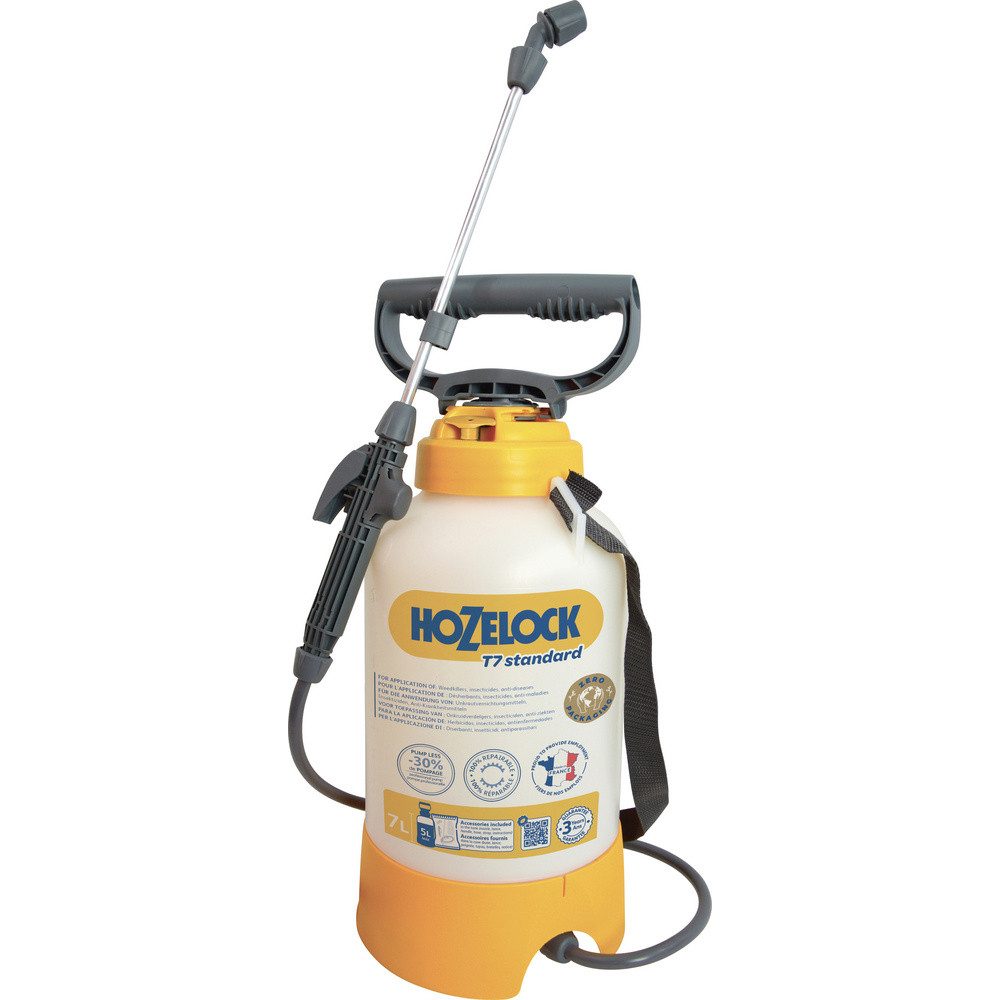 Hozelock Drucksprühgerät Hozelock 100-101-282 Hozelock Drucksprüher T7 Drucksprüher 7 l