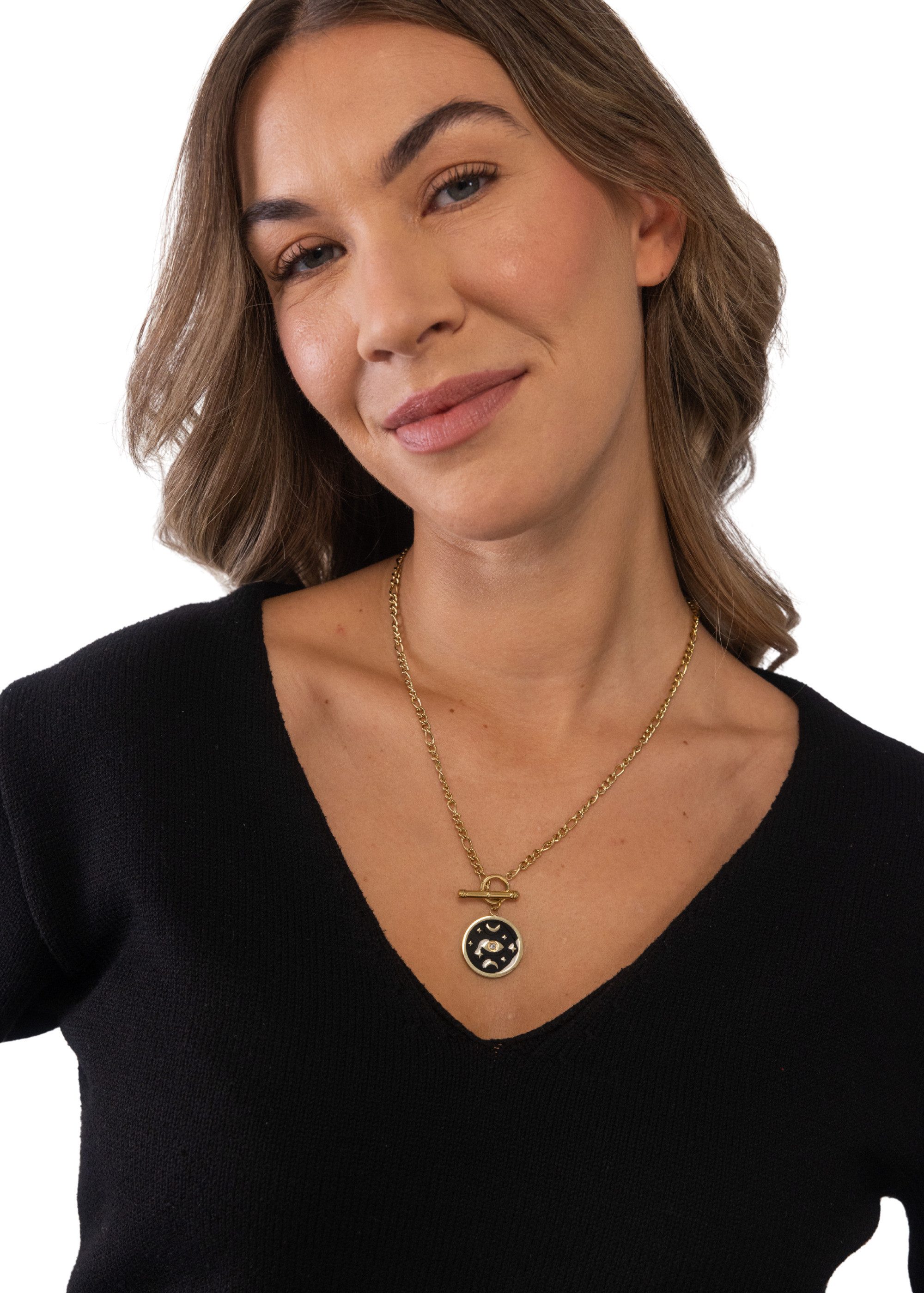 Purelei Kette mit Anhänger Galaxy (Kette)