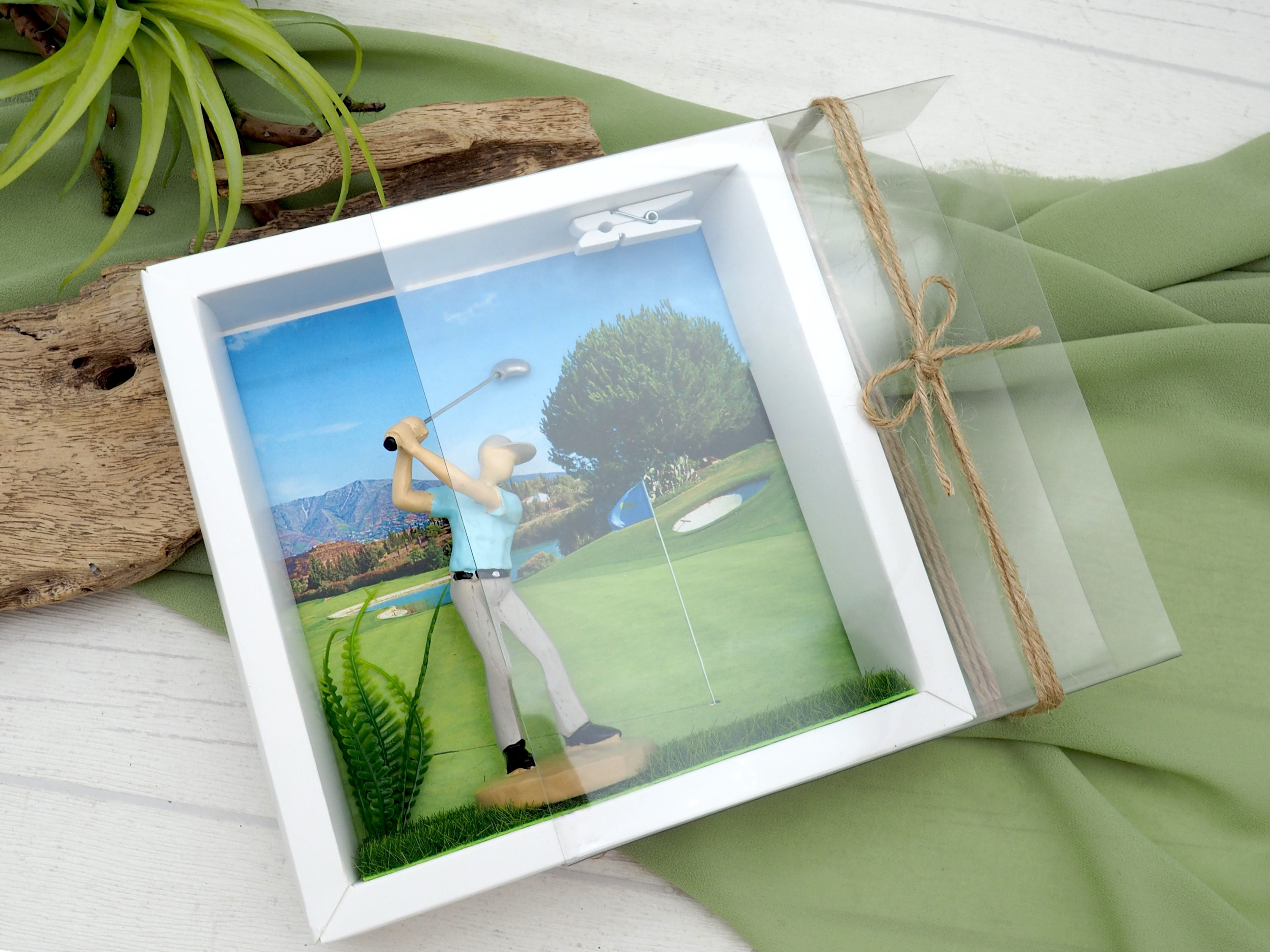 ZauberDeko Geschenkbox Geldgeschenk Golf Mann Golfzubehör Hobby Geburtstag Weihnachten – Bild 3 von 5