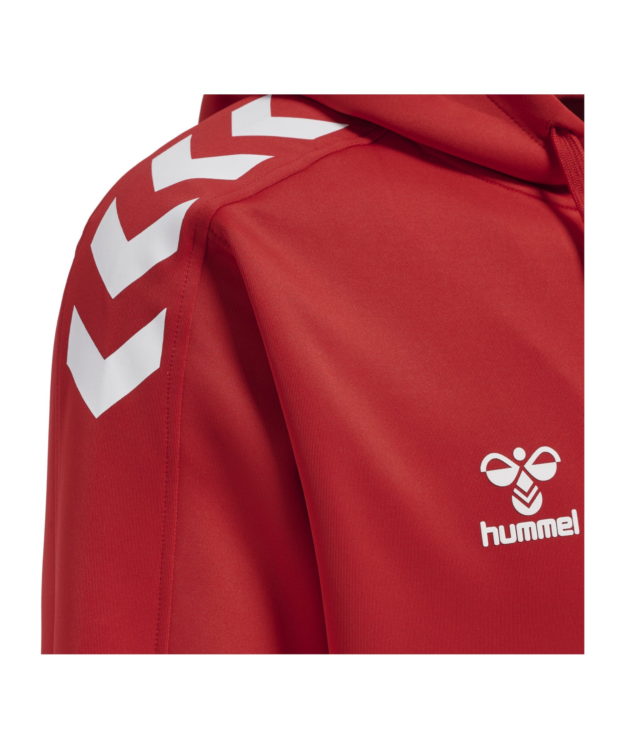 hummel Sweatjacke hmlCORE XK rot Kapuzenjacke