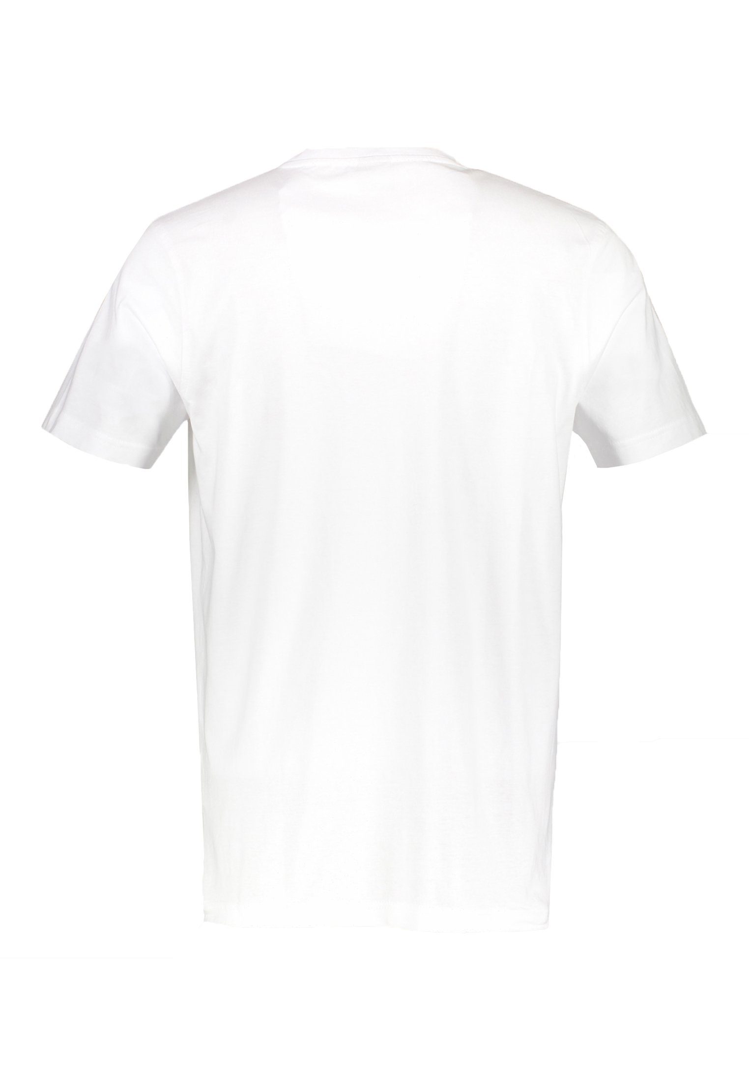 LERROS T-Shirt T-Shirt LERROS V-Ausschnitt Doppelpack Weiß