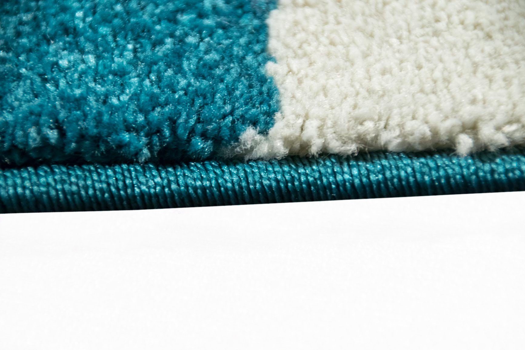 TeppichHome24 Kinderteppich Kinderteppich Pirat Design mit Konturenschnitt, rechteckig, Höhe: 1.3 mm