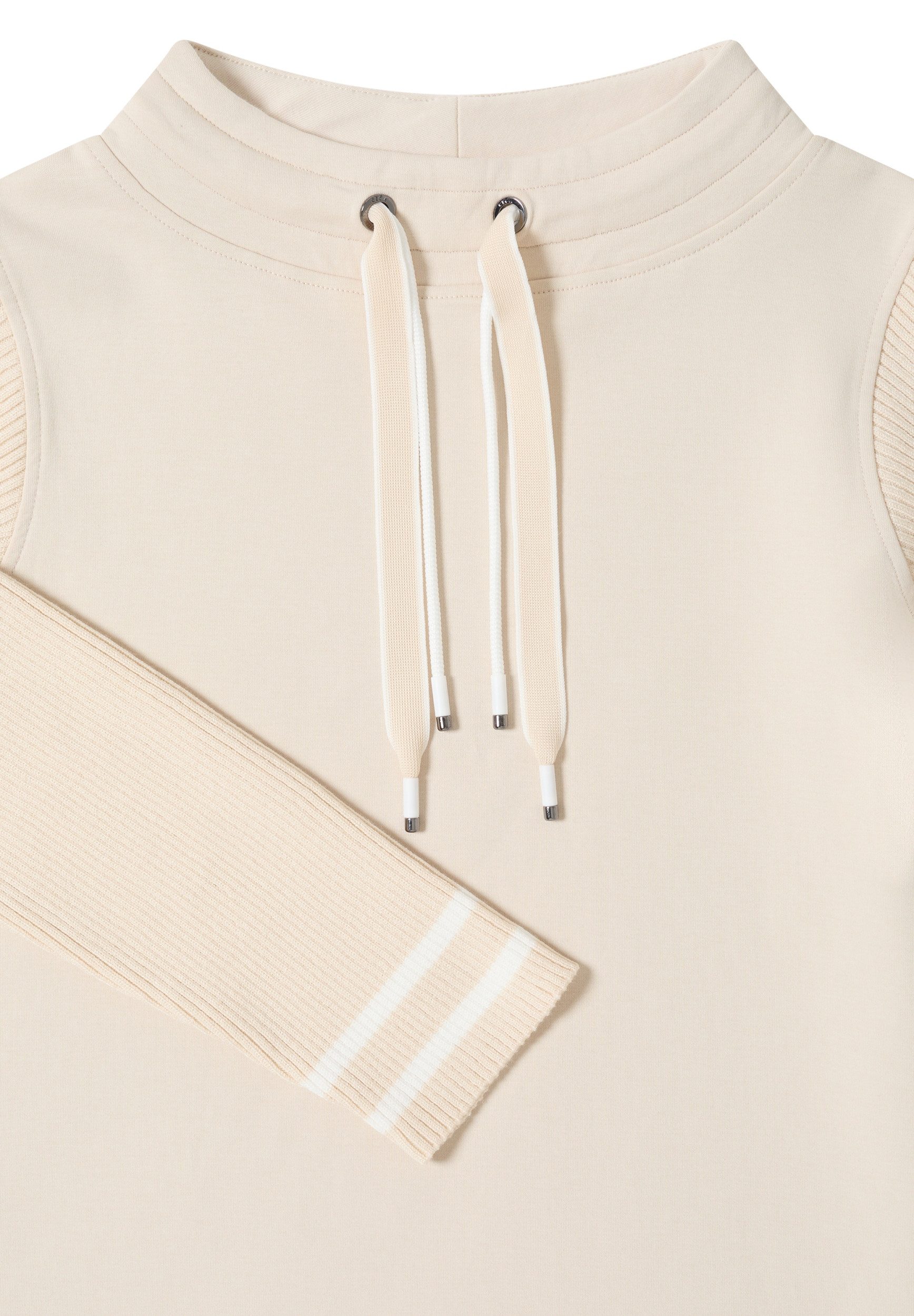 CECIL Strickpullover TOS Sweatshirt with Knitted Sl günstig online kaufen