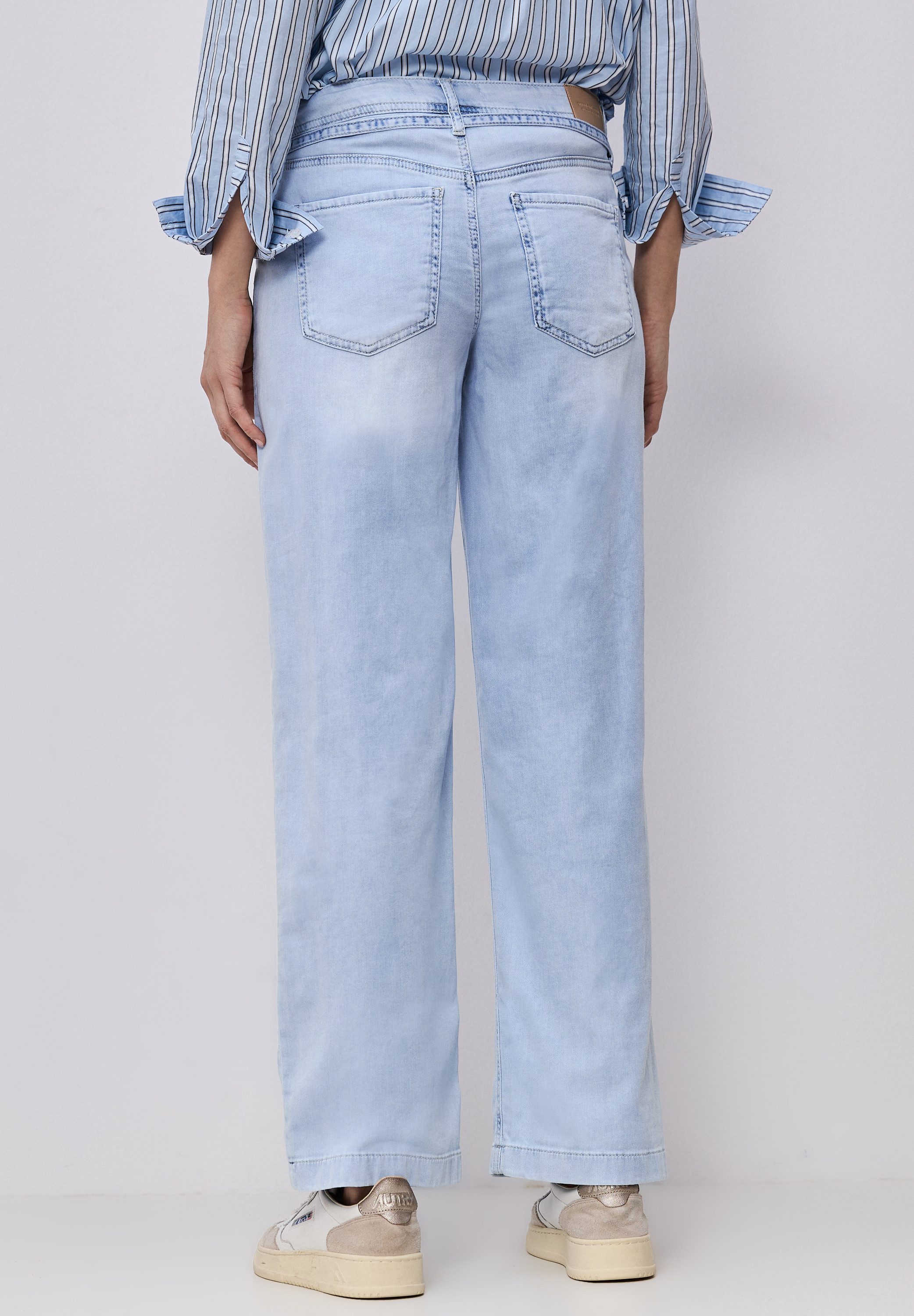 STREET ONE Loose-fit-Jeans aus Baumwolle mit Stretchanteil