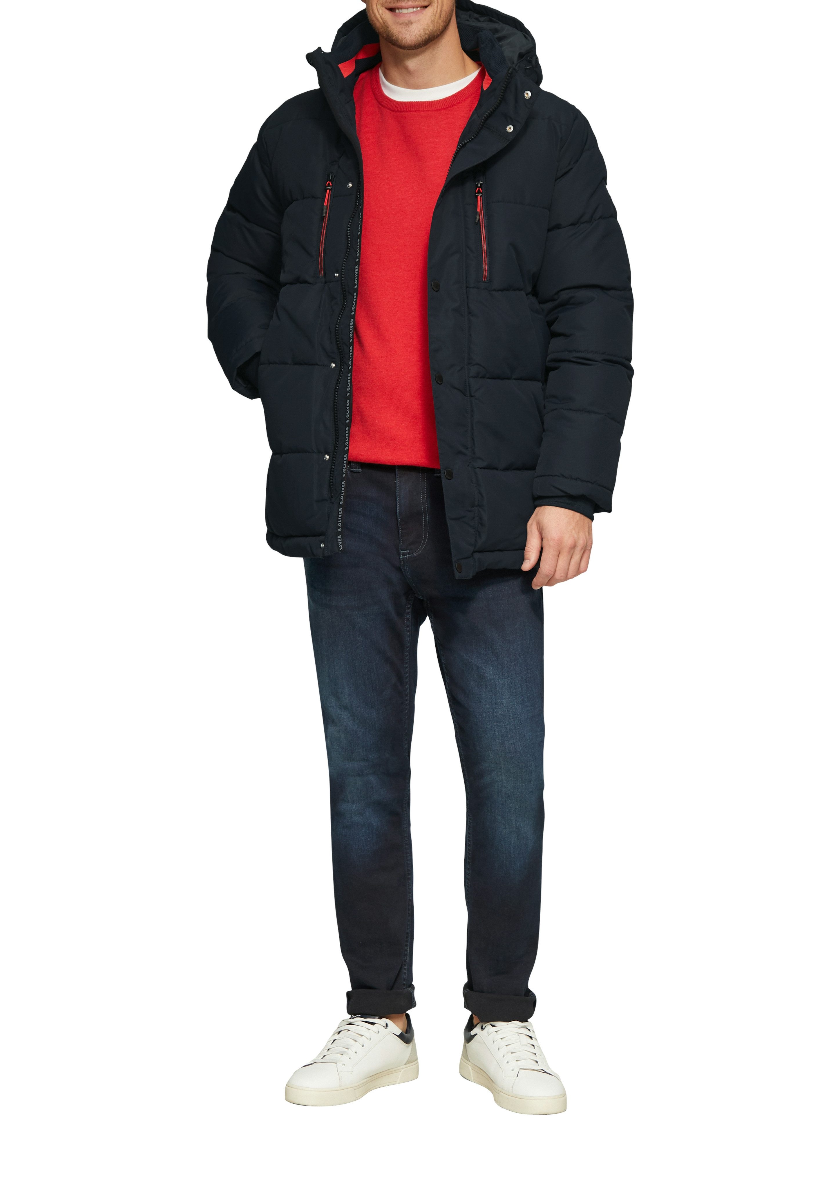 s.Oliver Steppjacke mit Kapuze günstig online kaufen