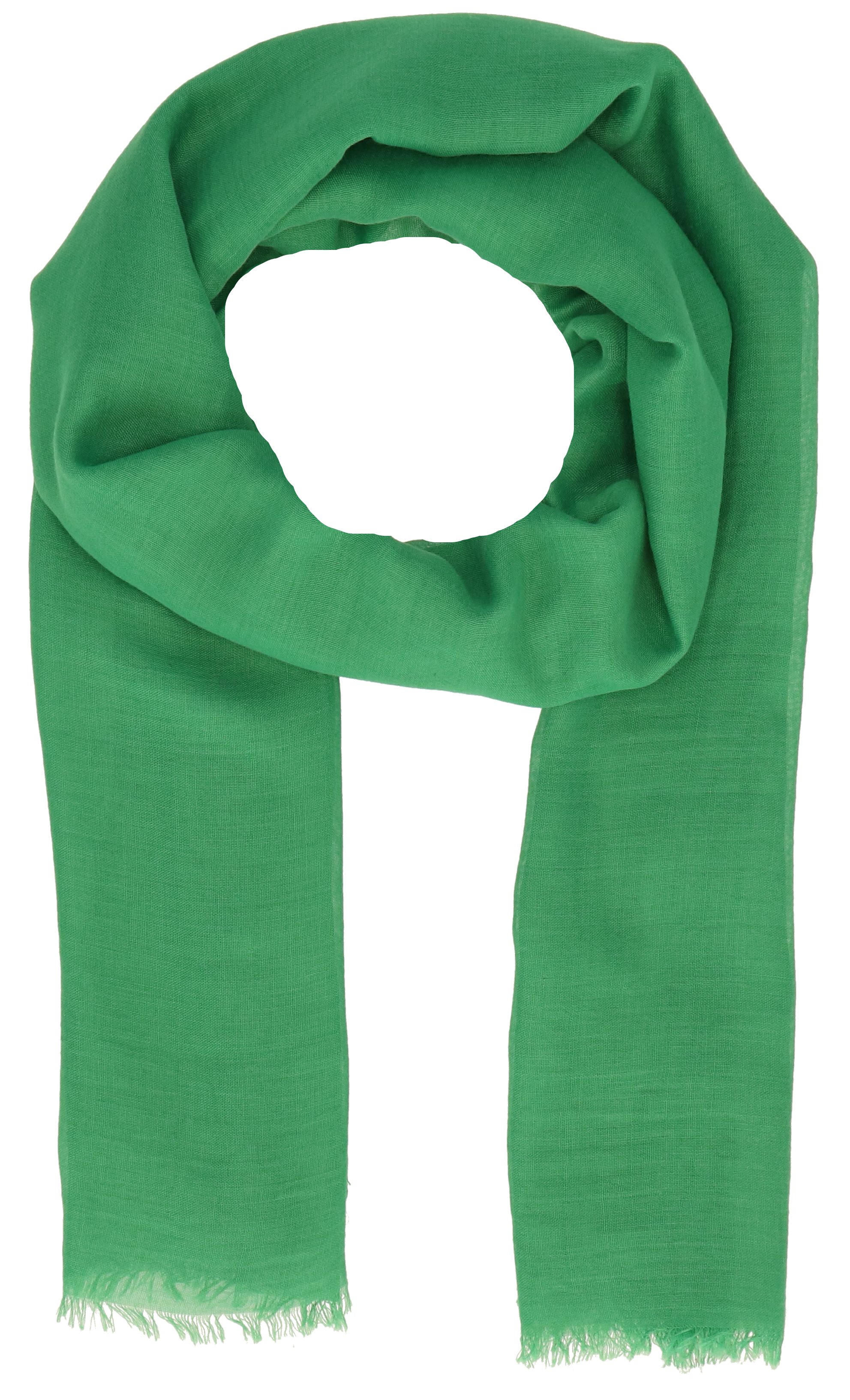 in Sommerschal Accessoires Unifarben Schal halsüberkopf Modeschal Unifarben, hauchfeiner grün