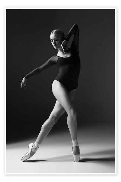 Posterlounge Poster Editors Choice, Elegante Ballerina, Fotografie
