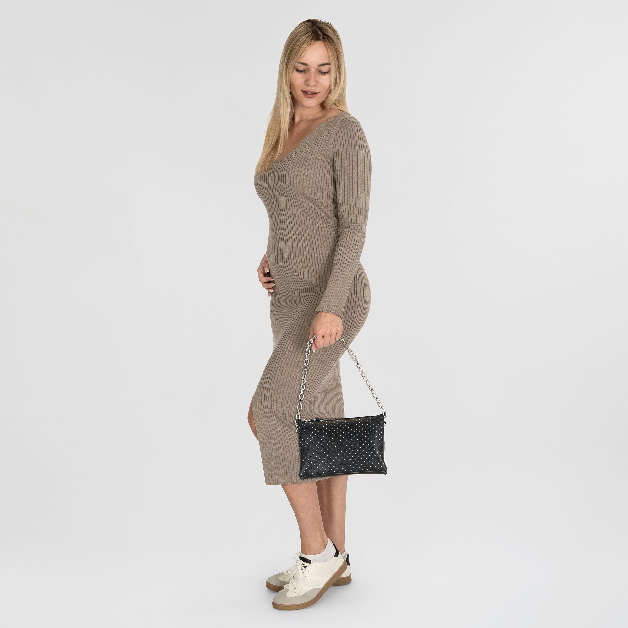 Seidenfelt Manufaktur Schultertasche Jomala, Polyurethan