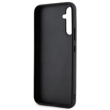 KARL LAGERFELD Handyhülle Case Samsung Galaxy A54 Kunstleder schwarz Logo 6,4 Zoll, Kantenschutz