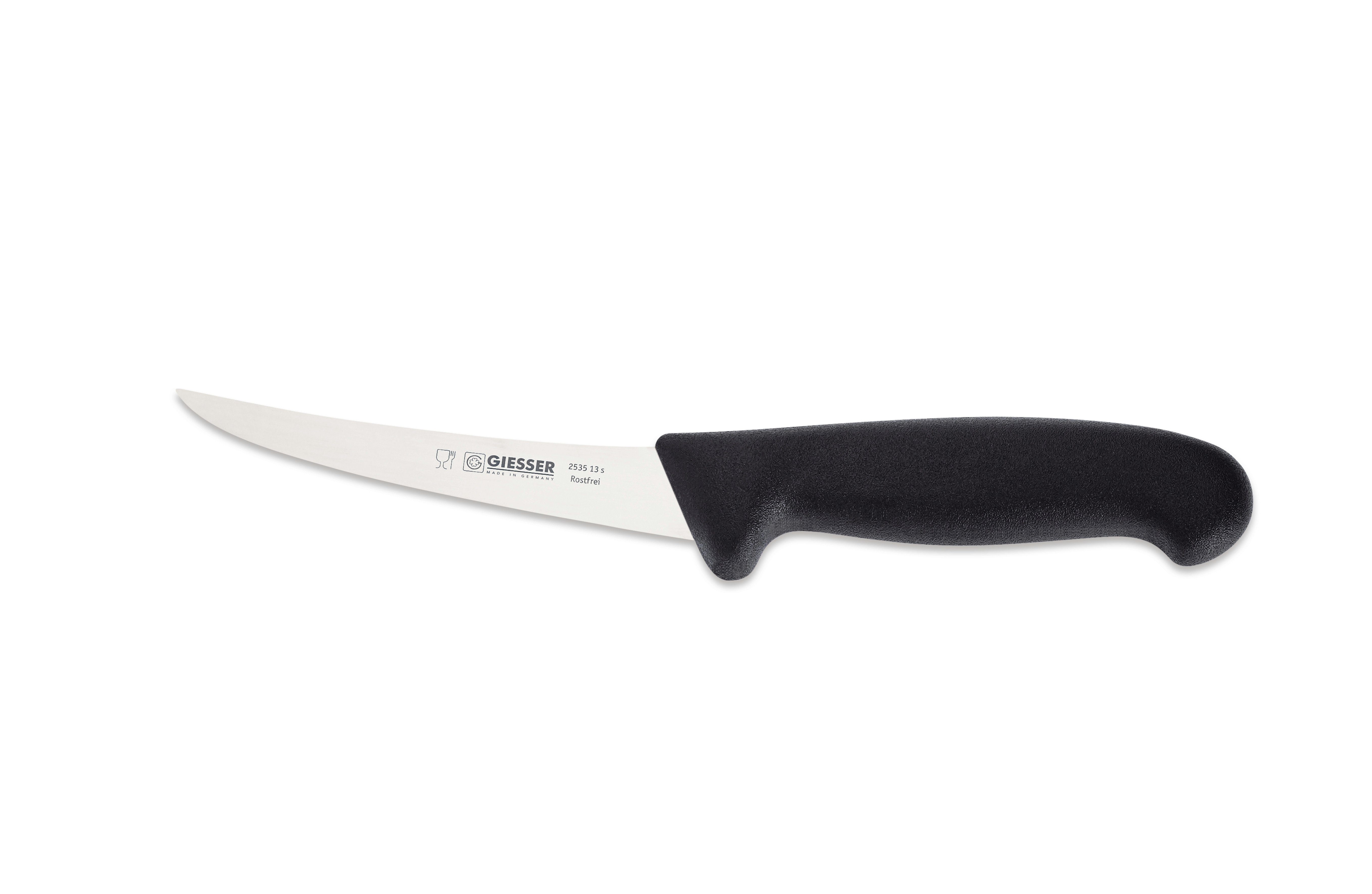 GIESSER Ausbeinmesser Fleischermesser 2505 13-17, Klingenstärke: sehr flexibel, flexibel, stark