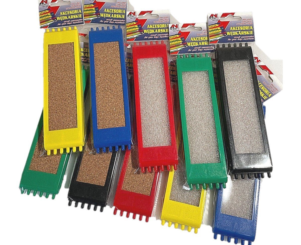 Vorfach Wickelbretter, Anplast Aufwickler (Spar-Set Schaumstoff Kork 10x lang XXL, 5x17cm Vorfachschnur 10-St)