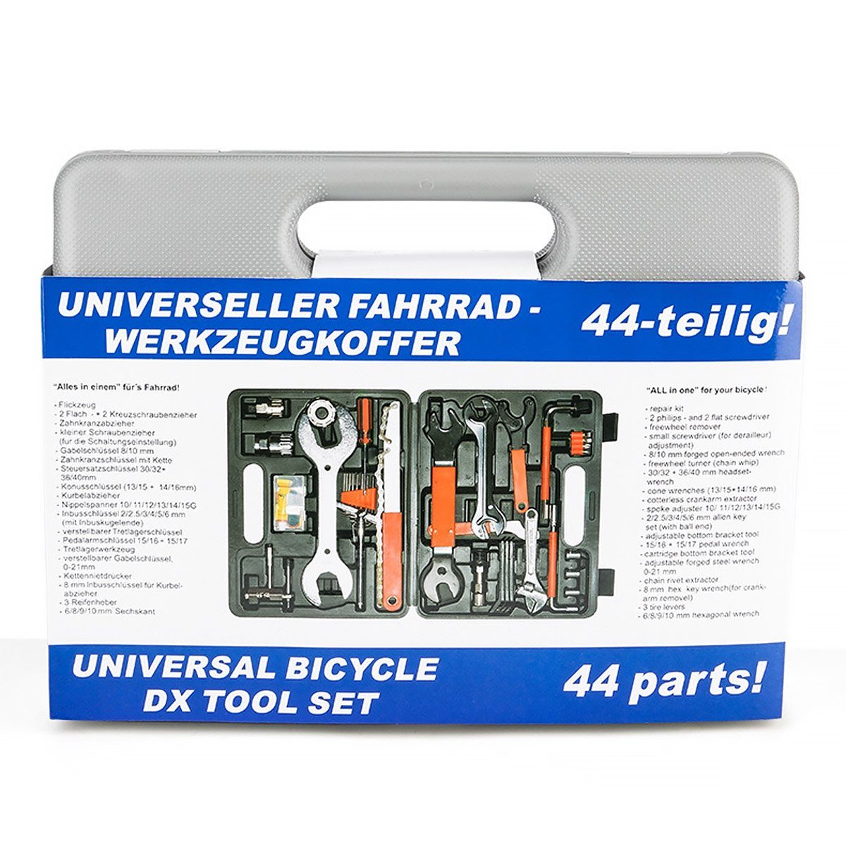 Fahrrad MidGard Fahrradwerkzeugset Werkzeugkoffer e-Bike Reparaturset, Werkzeugset,