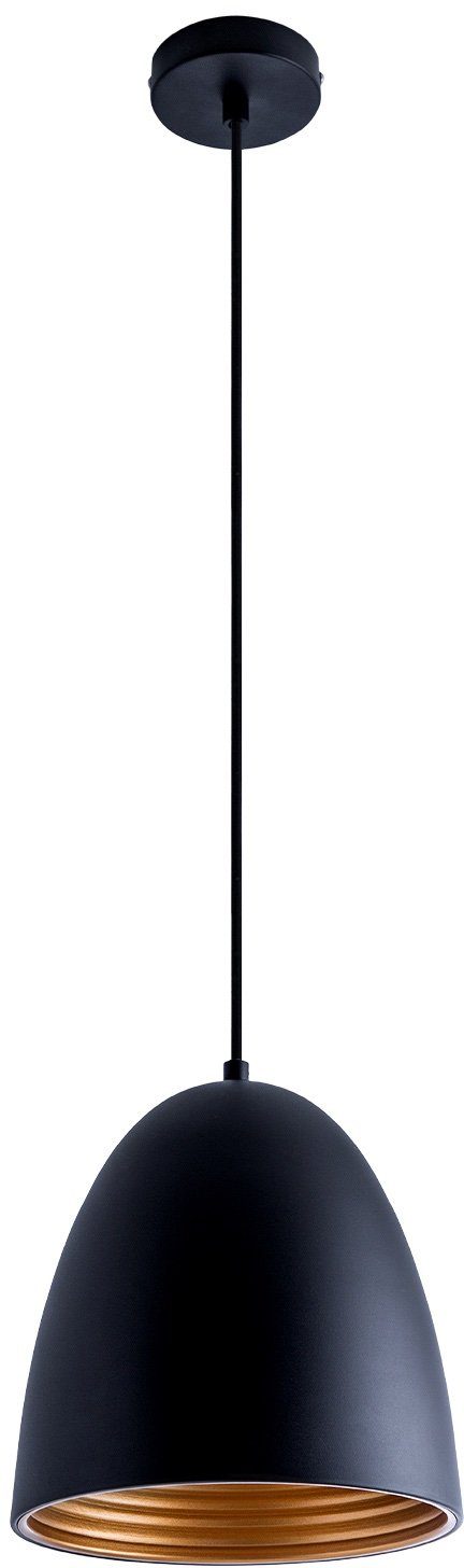 Paco Home Pendelleuchte JACK, ohne Leuchtmittel, Küchenlampe Hängelampe Esszimmer Esstischlampe Innen Gold Weiß