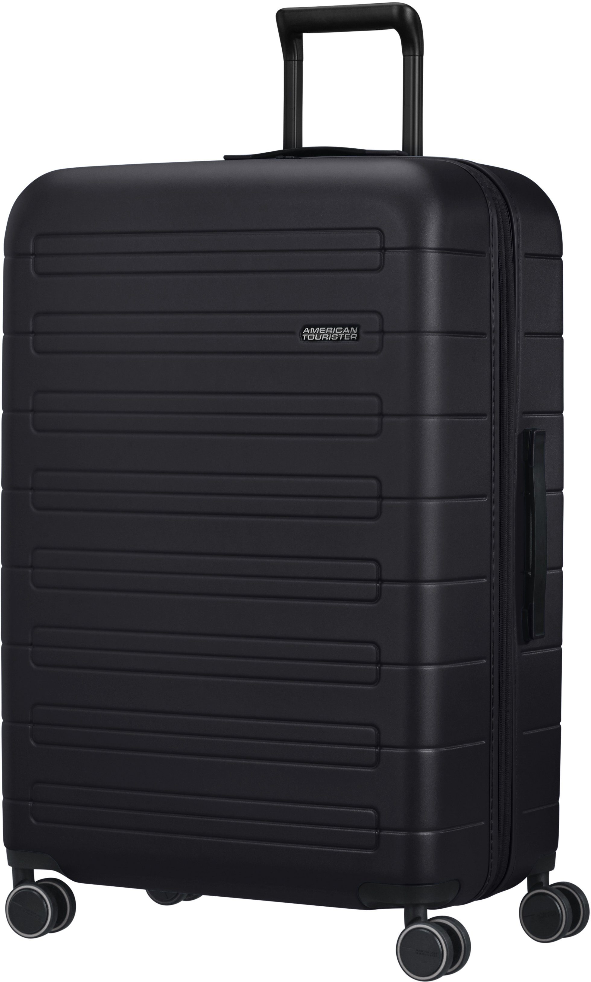 American Tourister® Hartschalen-Trolley Novastream, 77 cm, 4 Rollen, mit Volumenerweiterung Dark Slate