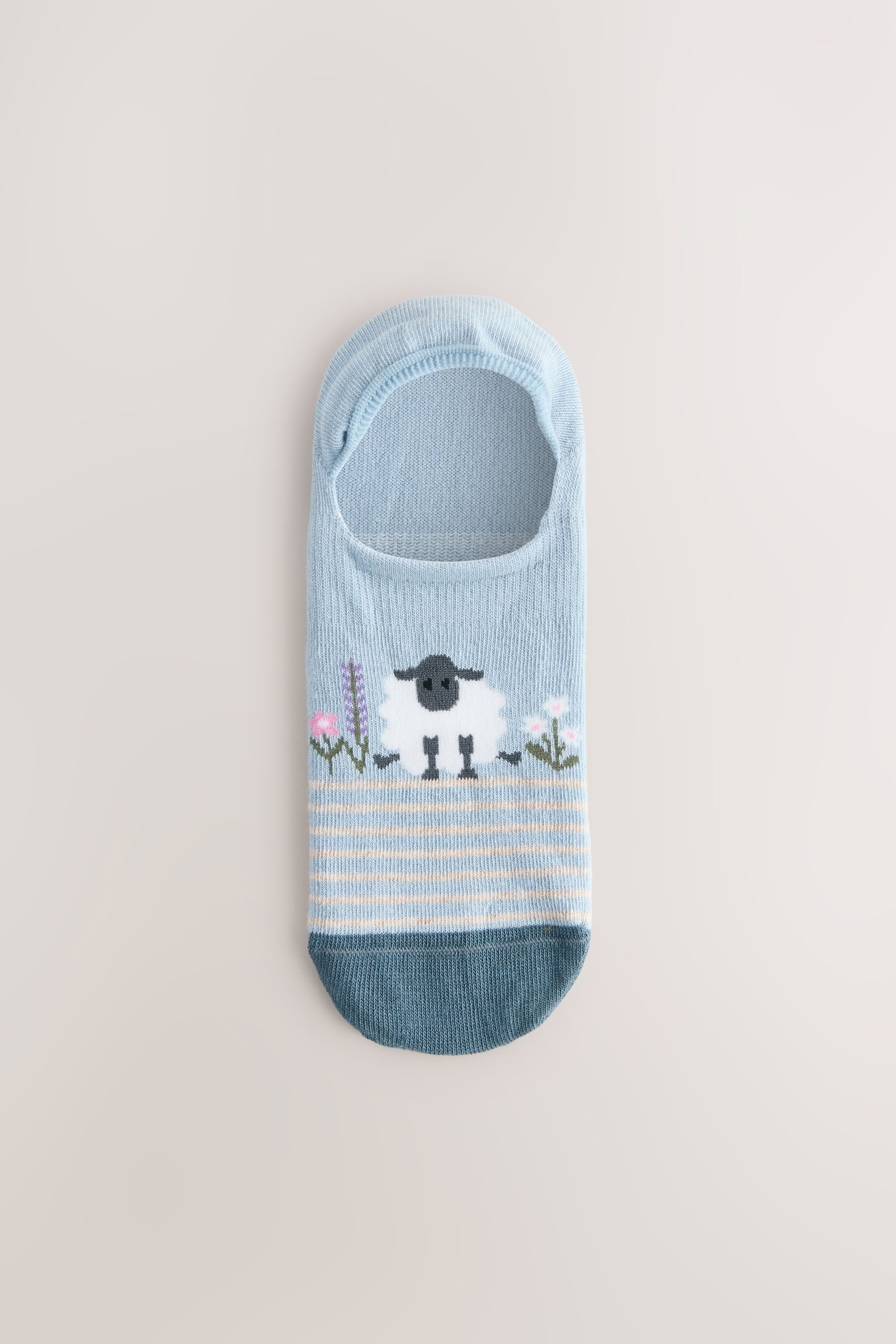 Next Basicsocken 4 x unsichtbare Sneakersocken (1-Paar)