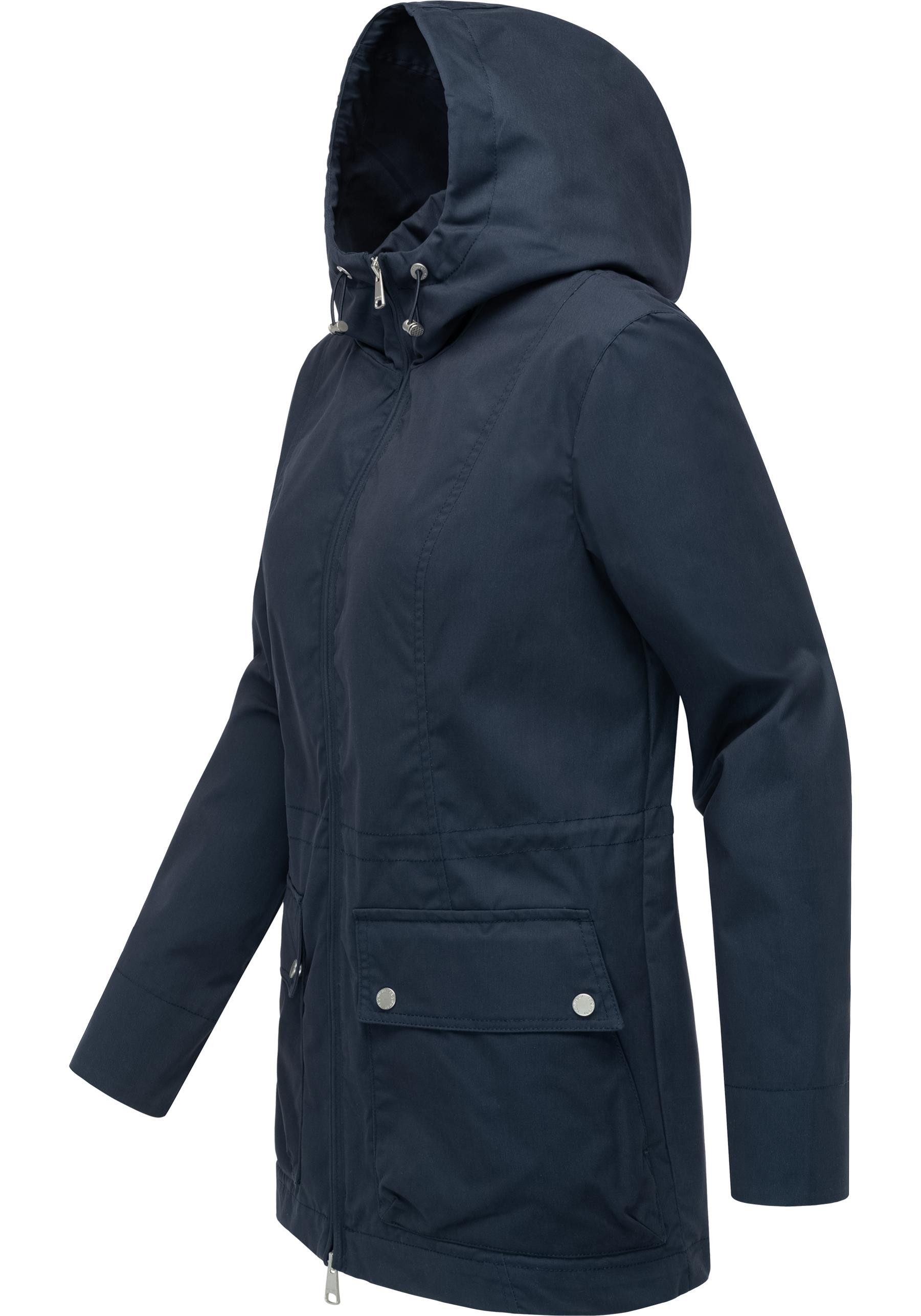 Ragwear Outdoorjacke Monadetta A Leichte Kapuzenjacke für die Übergangszeit