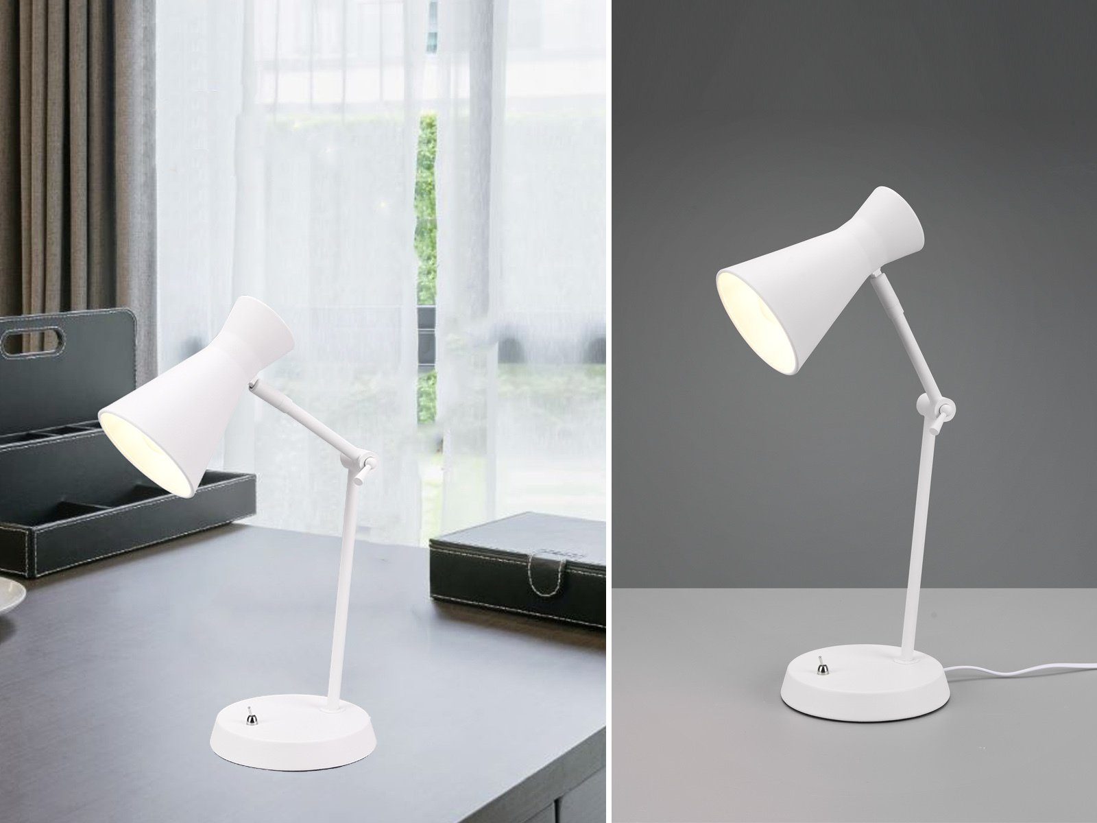Reality Leuchten LED Schreibtischlampe, Dimmfunktion, LED günstig online kaufen