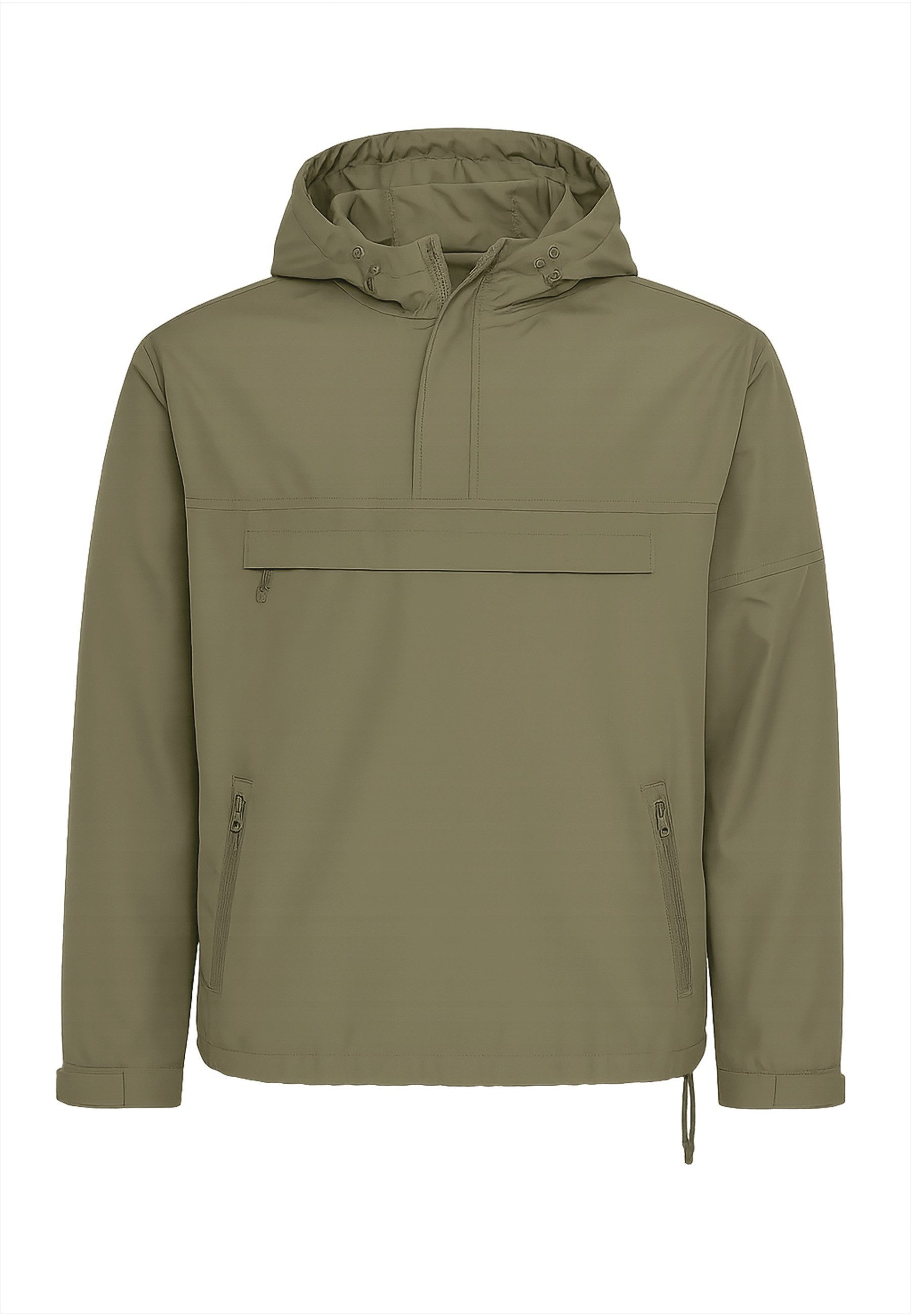 Brandit Anorak Brandit Herren Fleece Pull Over Windbreaker (1-St)