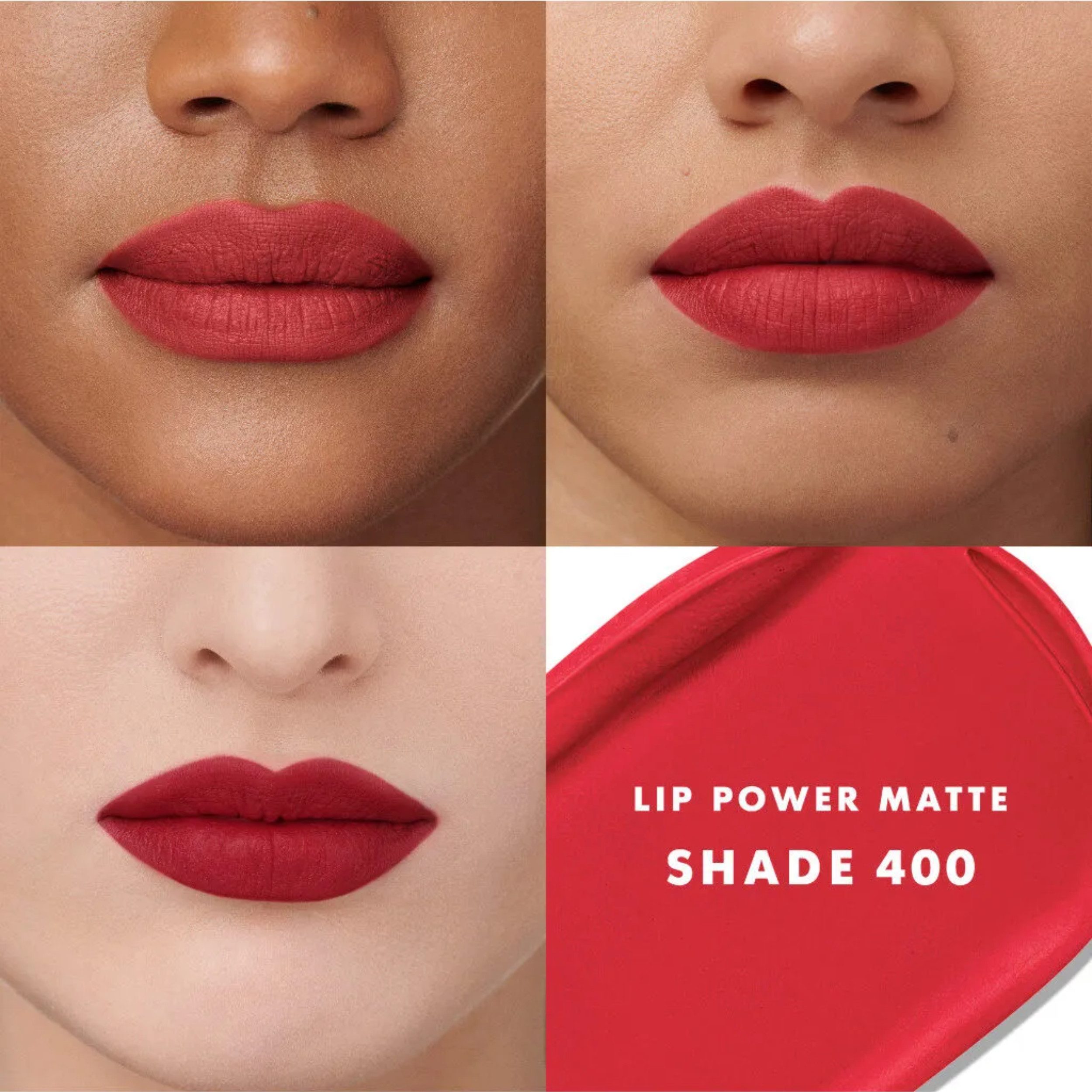 Giorgio Armani Lippenstift Rouge D'Armani Matte 400, 1-tlg., Hochpigmentiert, matt & mit Magnetverschluss – für stilvolle Lippen