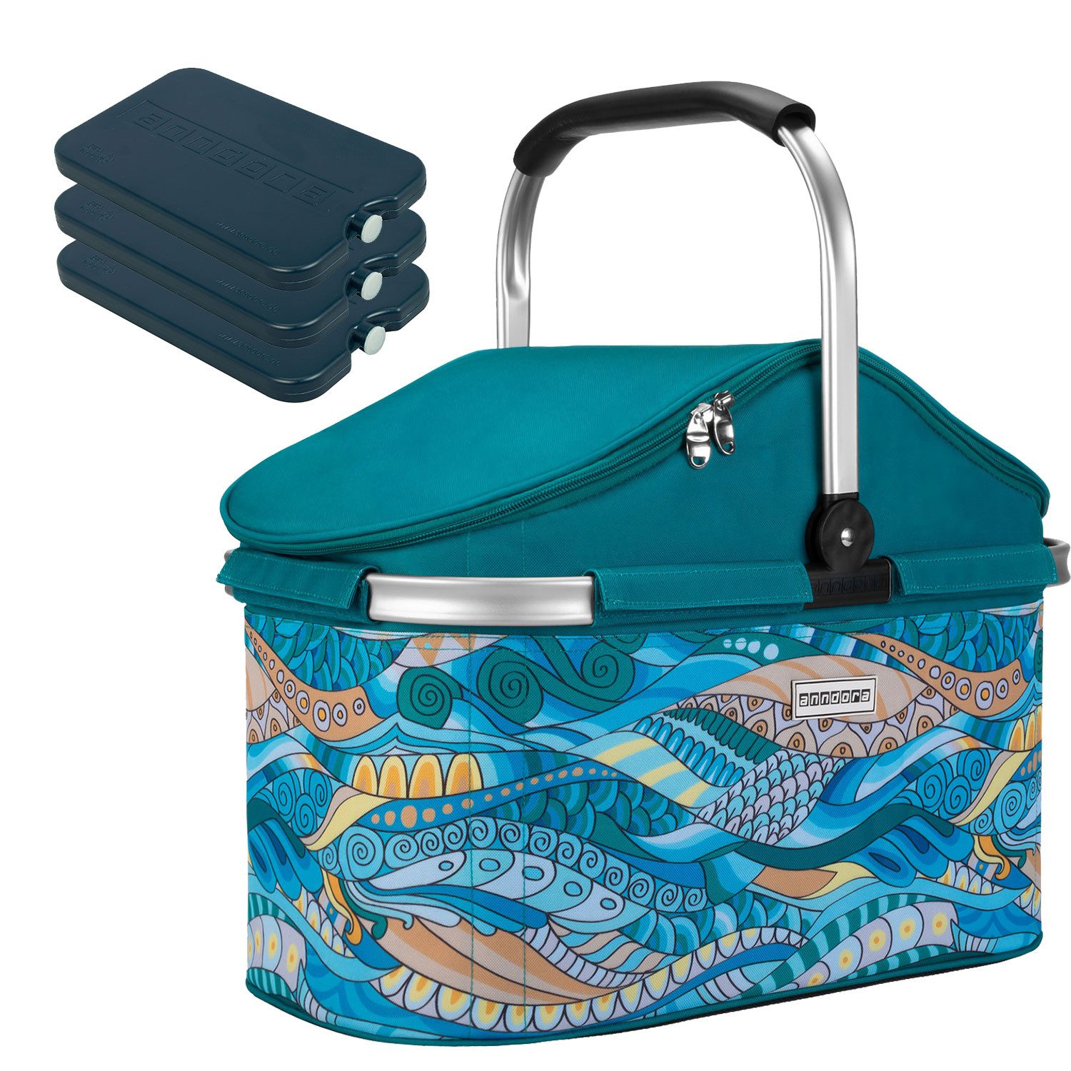 anndora Einkaufskorb thermo Shopper Kühlkorb mit Kühlakkus, 25 l, isolierte günstig online kaufen