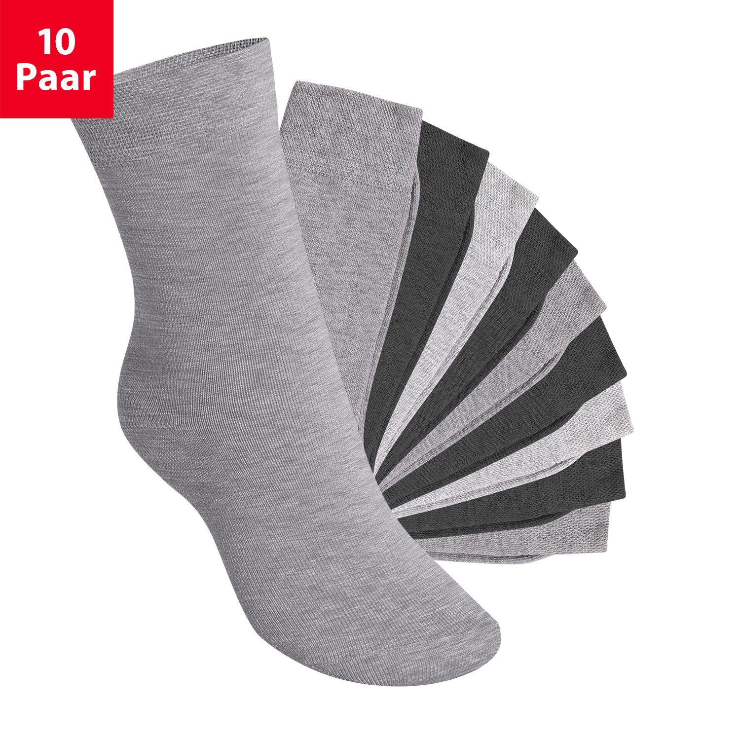 Footstar Basicsocken EVERYDAY! 10 Paar Kinder Socken für Jungen & Mädchen