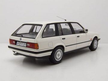 Norev Modellauto BMW 325i E30 Touring Kombi 1988 weiß Modellauto 1:18 Norev, Maßstab 1:18