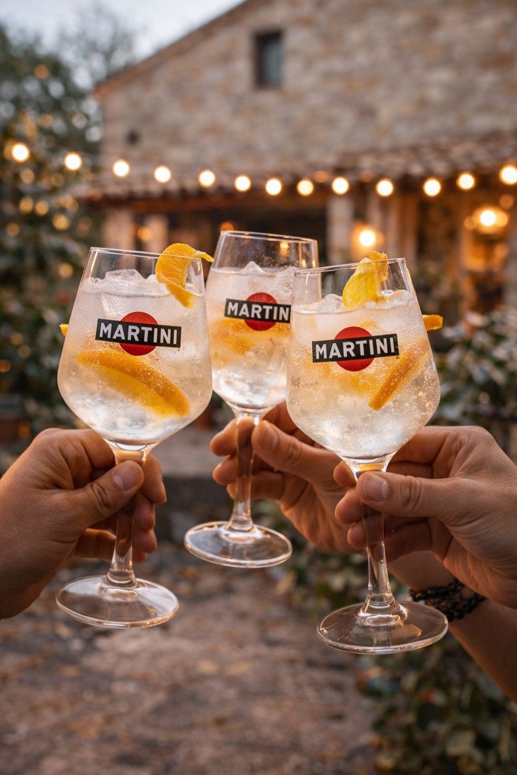 Martini Aperitif Gläser-Set Martini Glas 2er-Set Gläser, 2-tlg.