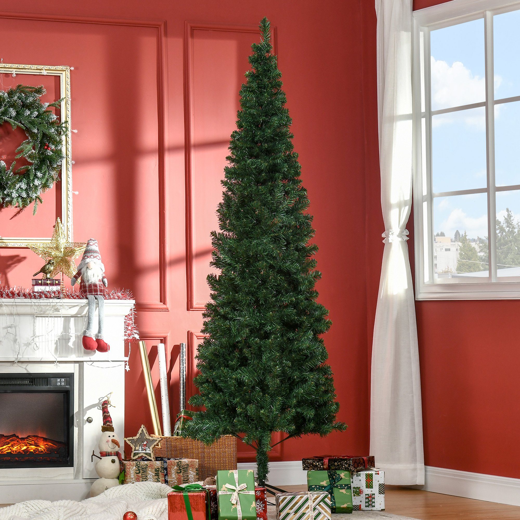 HOMCOM Künstlicher Weihnachtsbaum Tannenbaum