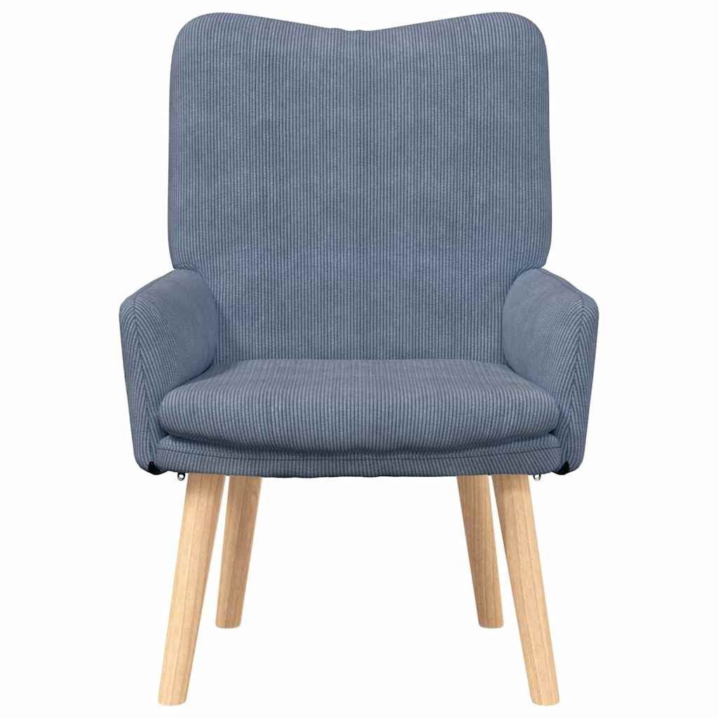vidaXL Sessel Sessel Blau 63 x 67 x 94 cm Stoff (1-St)