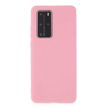 CoverKingz Handyhülle Hülle für Huawei P40 Pro Handyhülle Silikon Case Cover Tasche Bumper 16,76 cm (6,6 Zoll), Schutzhülle Handyhülle Silikoncover Softcase farbig