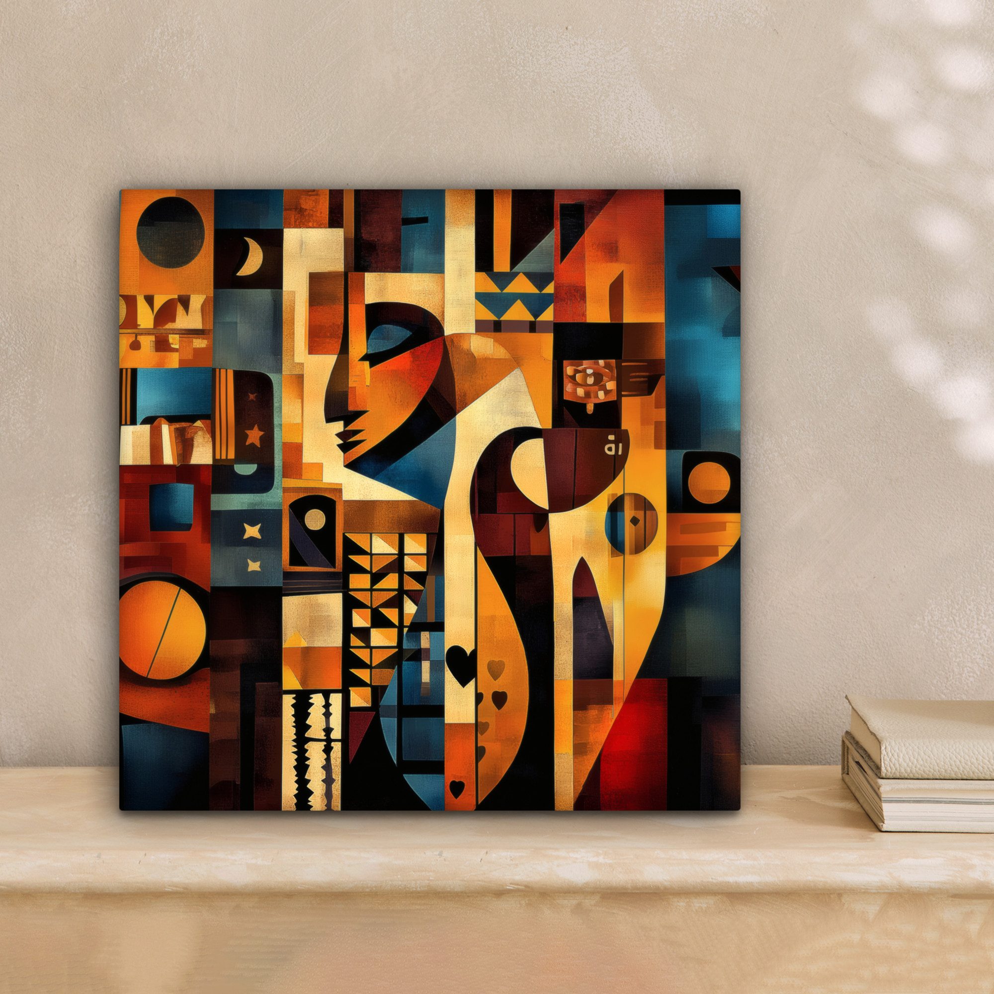 OneMillionCanvasses® Leinwandbild Figuren - Abstrakt - günstig online kaufen